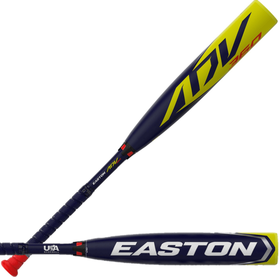 Easton ADV 360 USA 2 5/8 Baseball Bat (-11) 31 in with composite barrel and reduced vibration handle