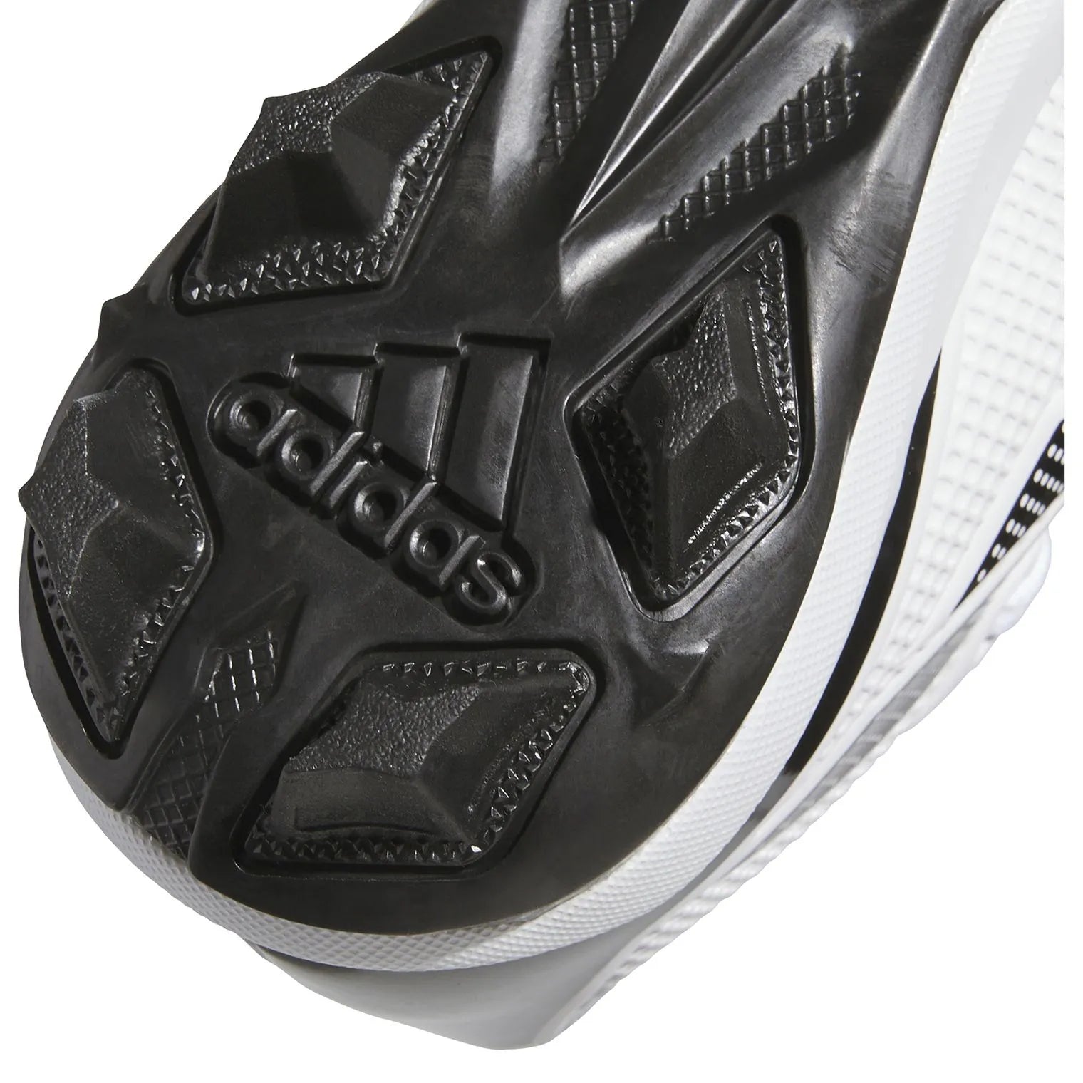 Adidas Adizero Impact 2.0 Molded Cleats Kids - White/Core Black