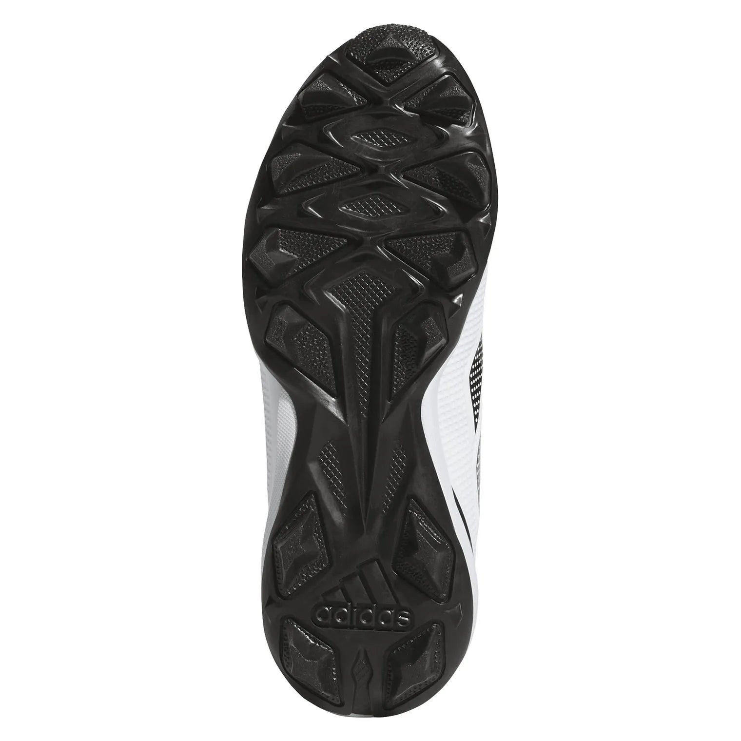 Adidas Adizero Impact 2.0 Molded Cleats Kids - White/Core Black