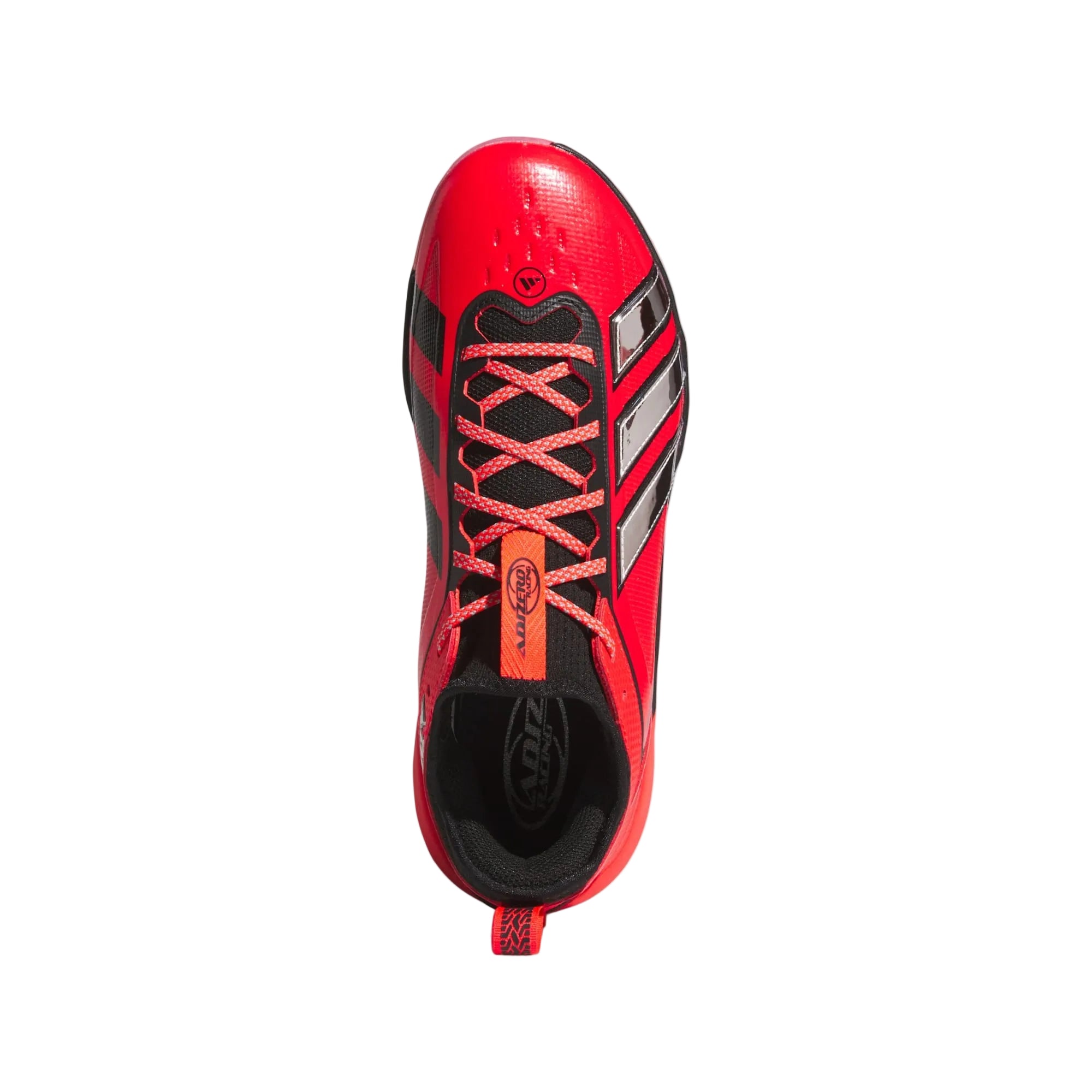Top View
Adizero Impact 3.0 TPU Cleats top view lace closure baseball shoes