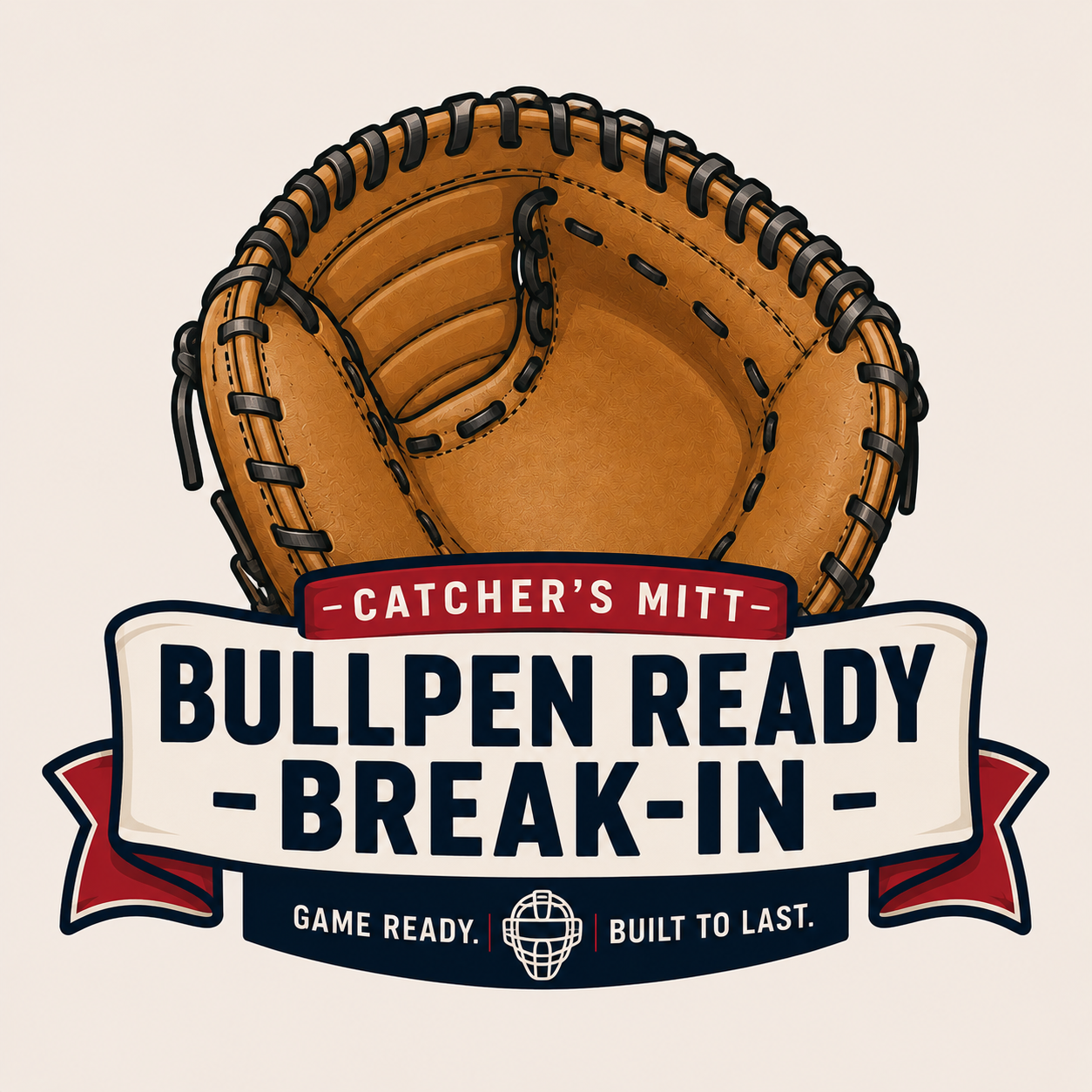Catcher Mitt - Bullpen Ready Break-In