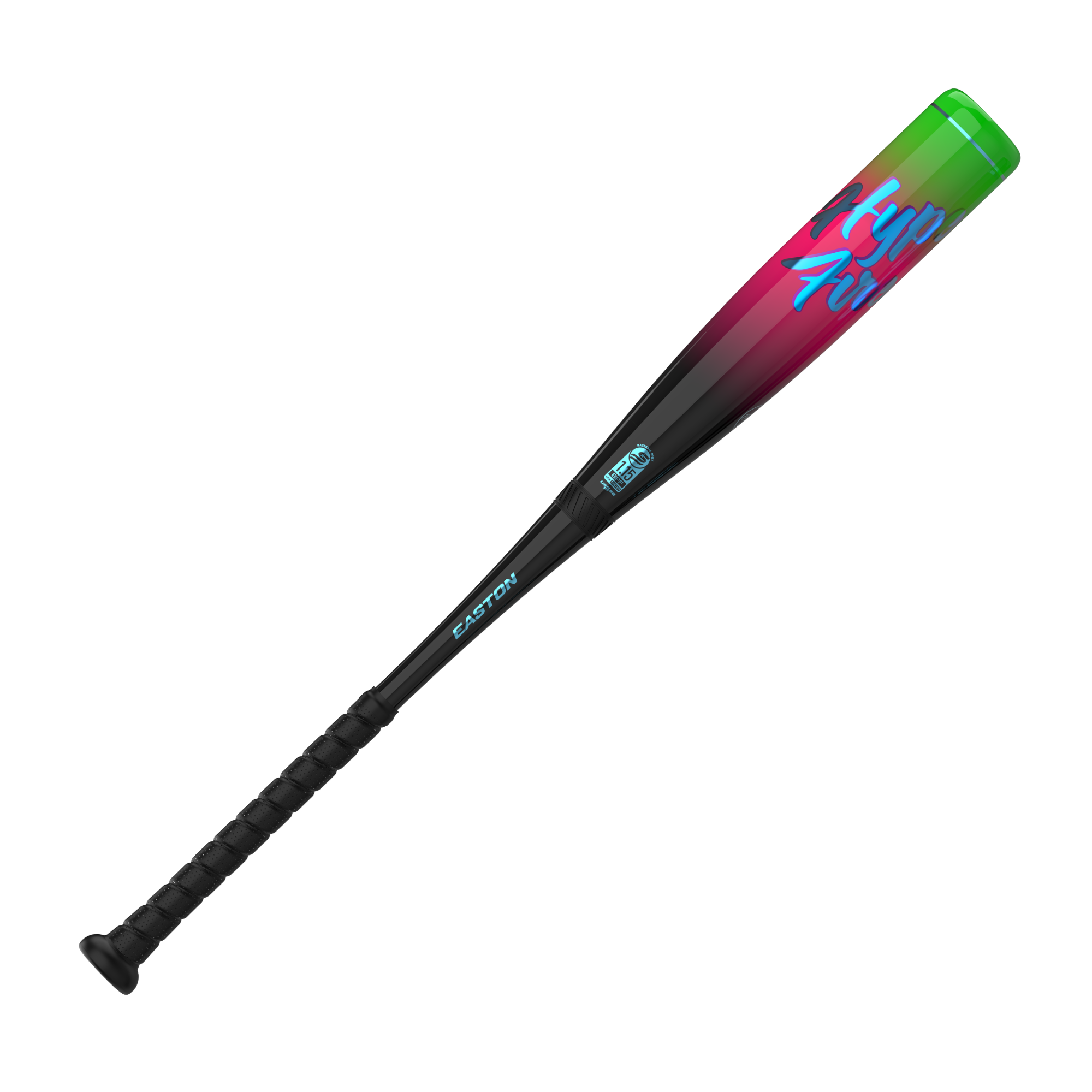 Easton Hype Fire -5 USSSA Baseball Bat front view with 2 3/4 inch composite barrel