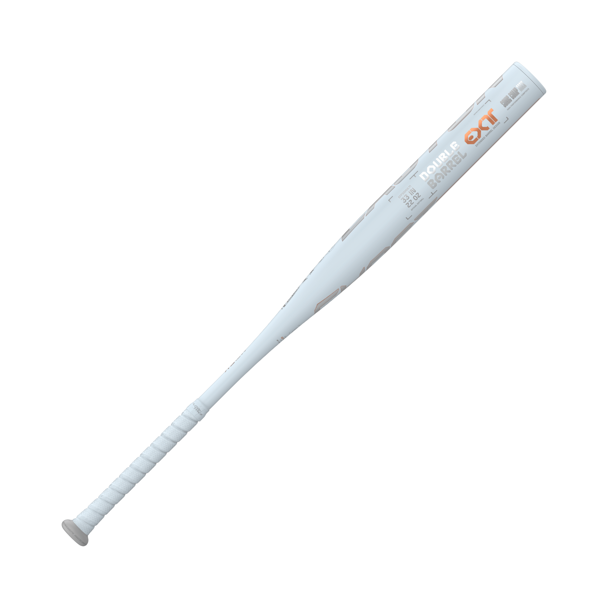 Easton 2025 Ghost Unlimited -11 Fastpitch Softball Bat showcasing the updated Double Barrel EXT design for enhanced performance.