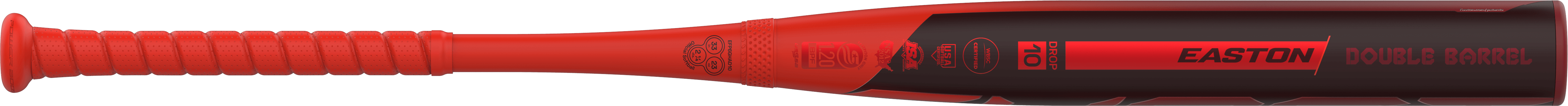 Horizontal back view of the 2026 Easton Ghost Advanced Bat featuring its massive sweet spo