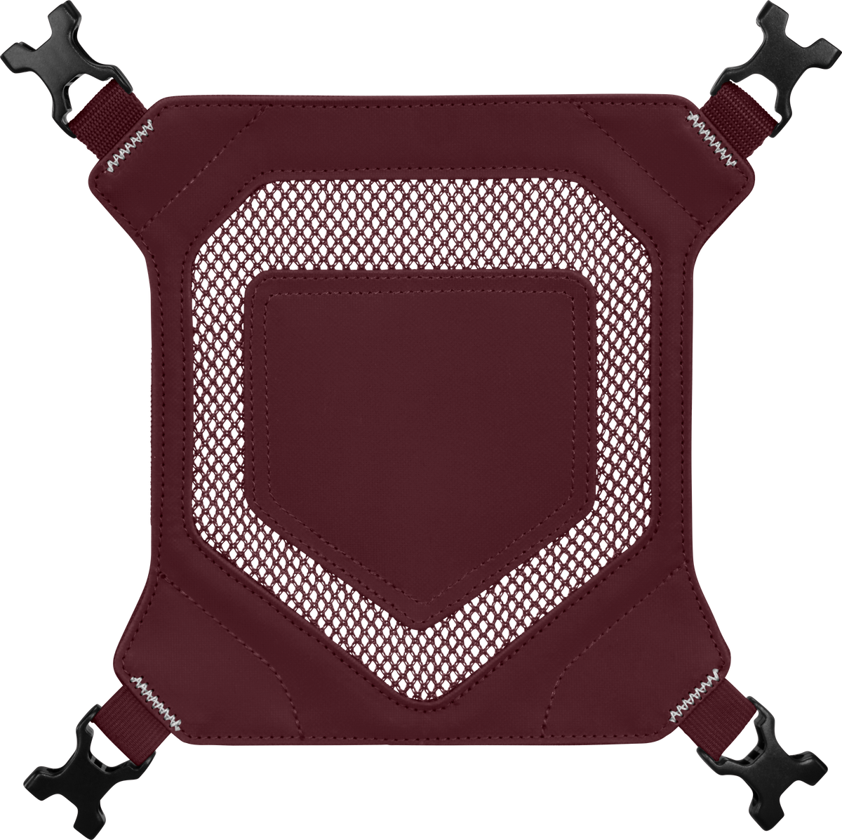 Easton Walk-Off Ethos Helmet Holder accessory in maroon for backpacks