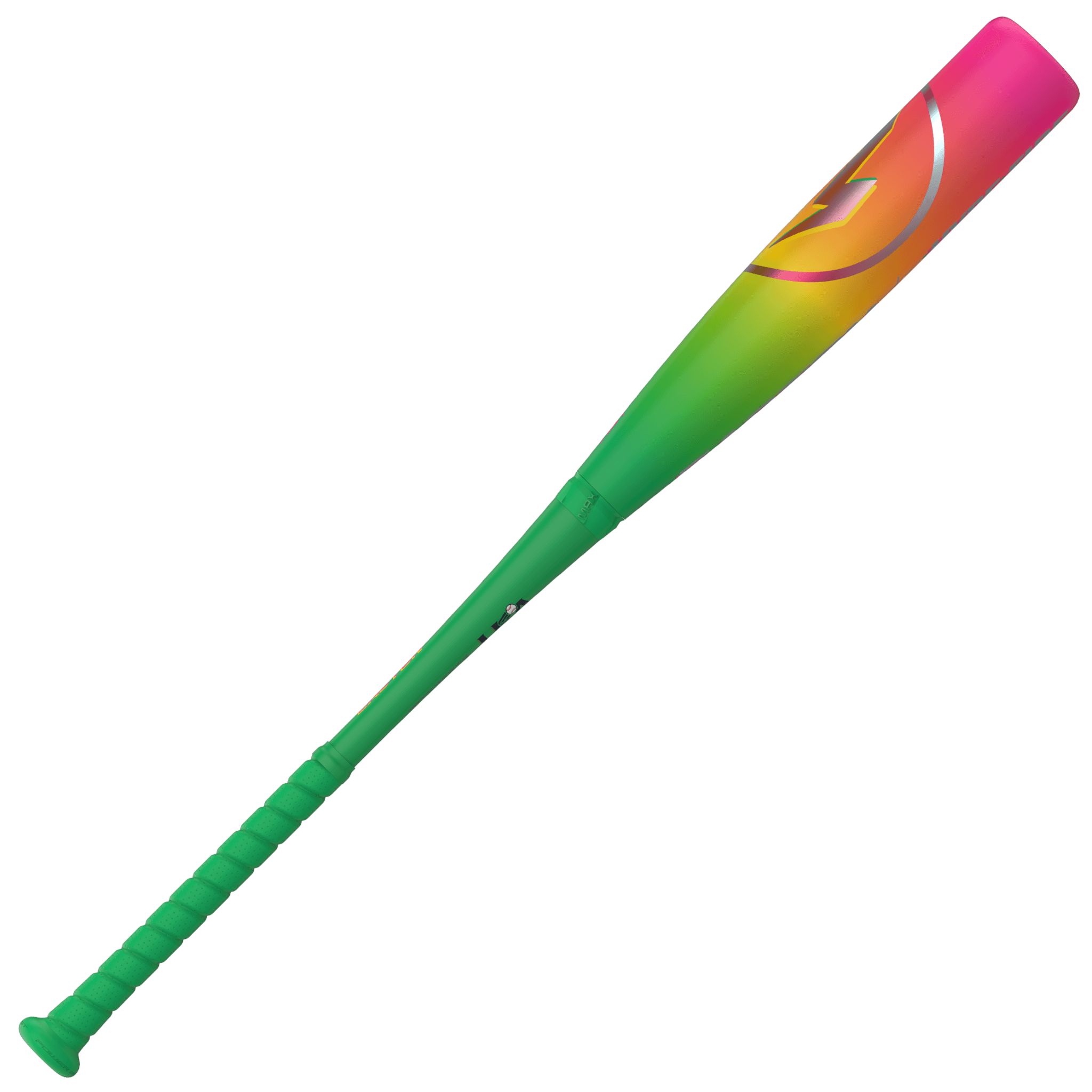 Side barrel view of 2026 Easton Hype Fire (-11) USA Baseball Bat with expanded sweet spot design
