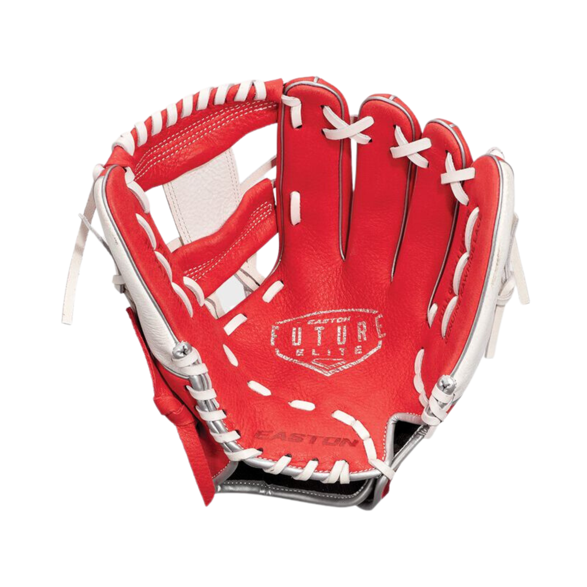 Easton Future Elite 11-inch Baseball Glove Youth LHT Red/White