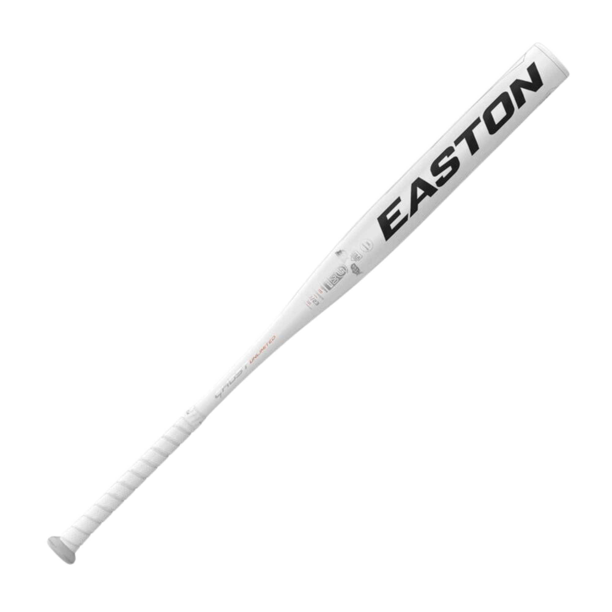 Easton Ghost Unlimited -10 Fastpitch softball bat featuring Sonic Comp Max technology for optimal performance.