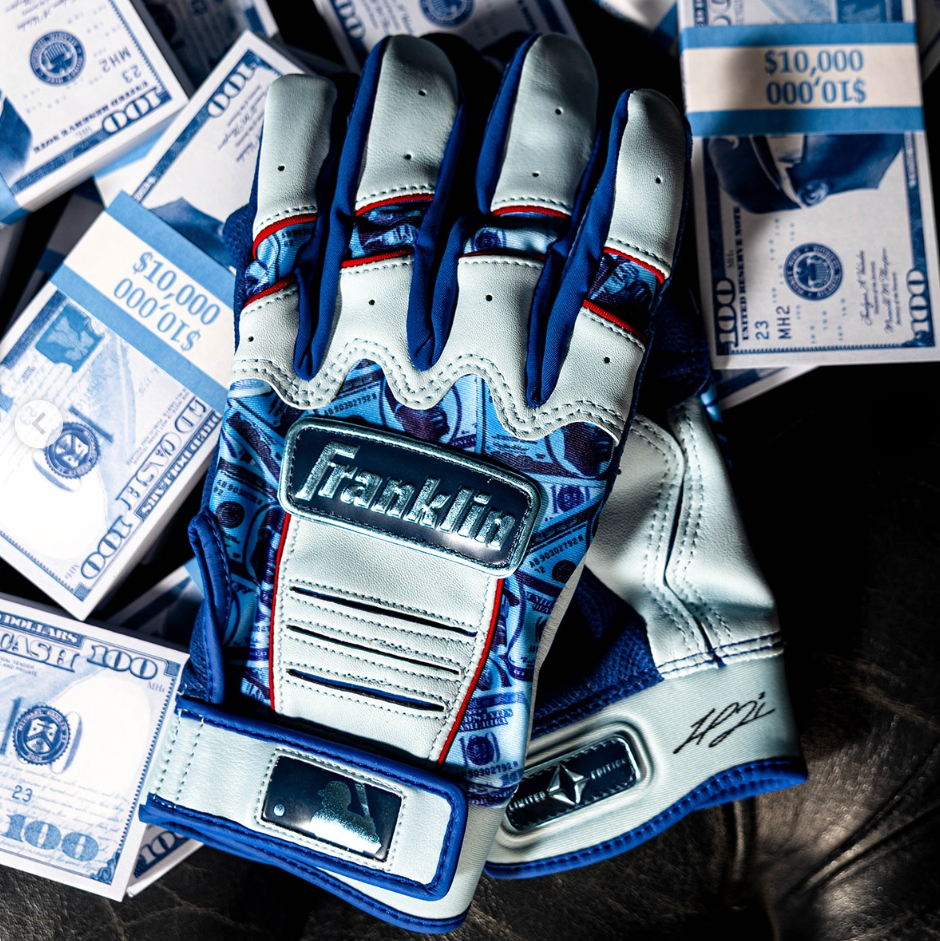 Franklin Michael Harris CFX Pro Batting Gloves - Cold Cash Limited Edition