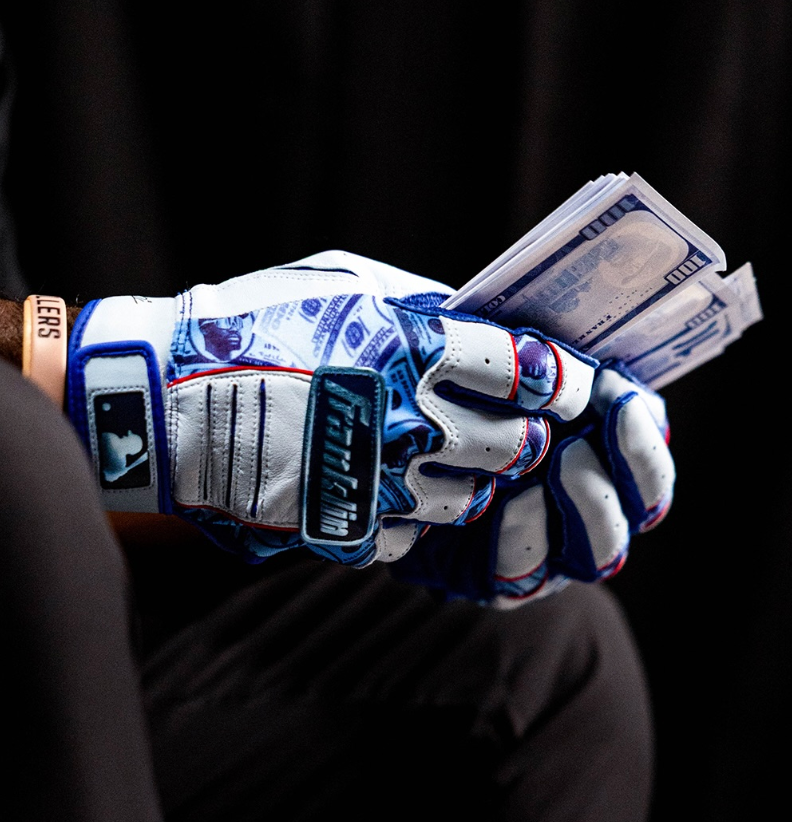 Franklin Michael Harris Youth CFX Pro Batting Gloves - Cold Cash Limited Edition