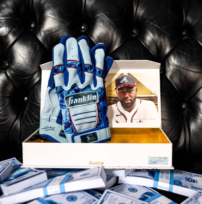 Franklin Michael Harris Youth CFX Pro Batting Gloves - Cold Cash Limited Edition