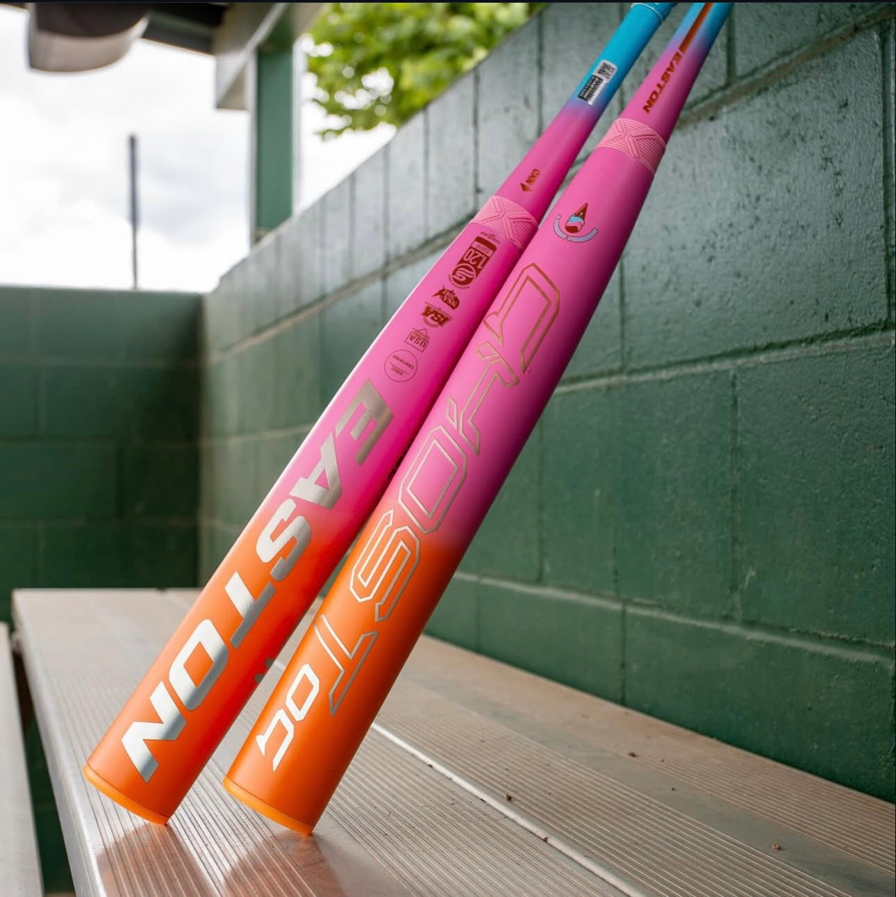 2026 Easton Ghost OG Rainbow Sherbet (-11) Fastpitch Softball Bat
