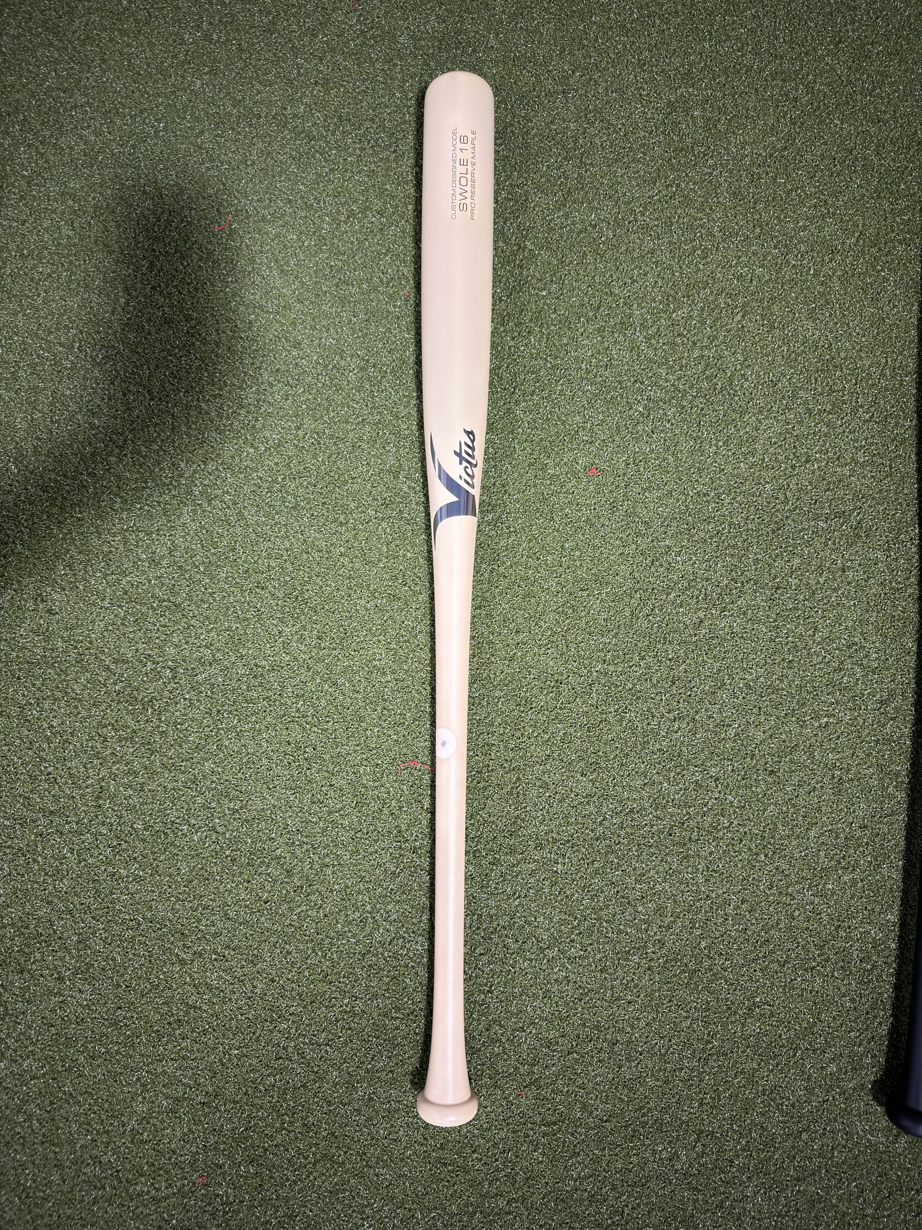 Victus Swole16 Flat Tan Maple Pro Reserve Wood Baseball Bat