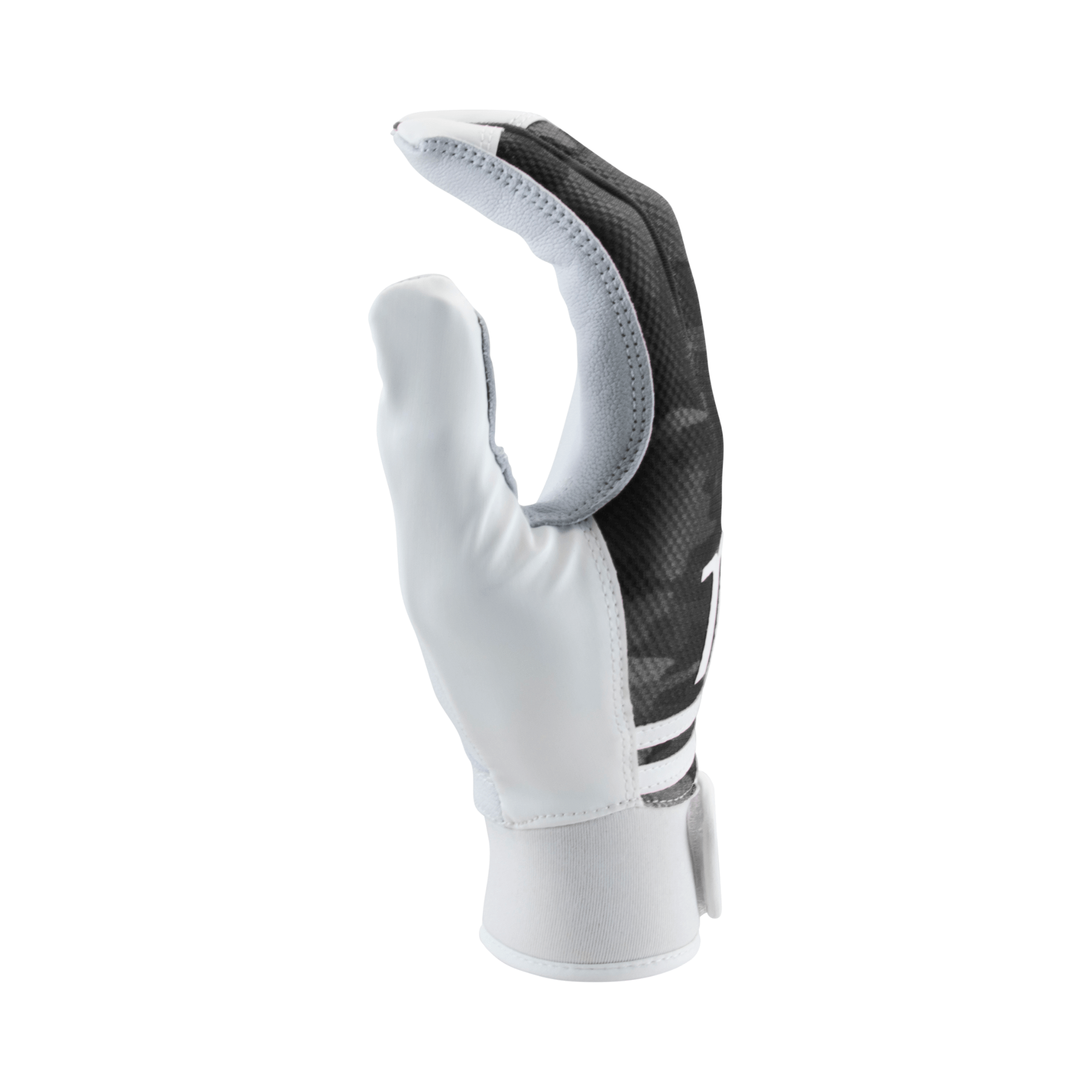 Marucci Crux Black Batting Gloves with neoprene cuff
