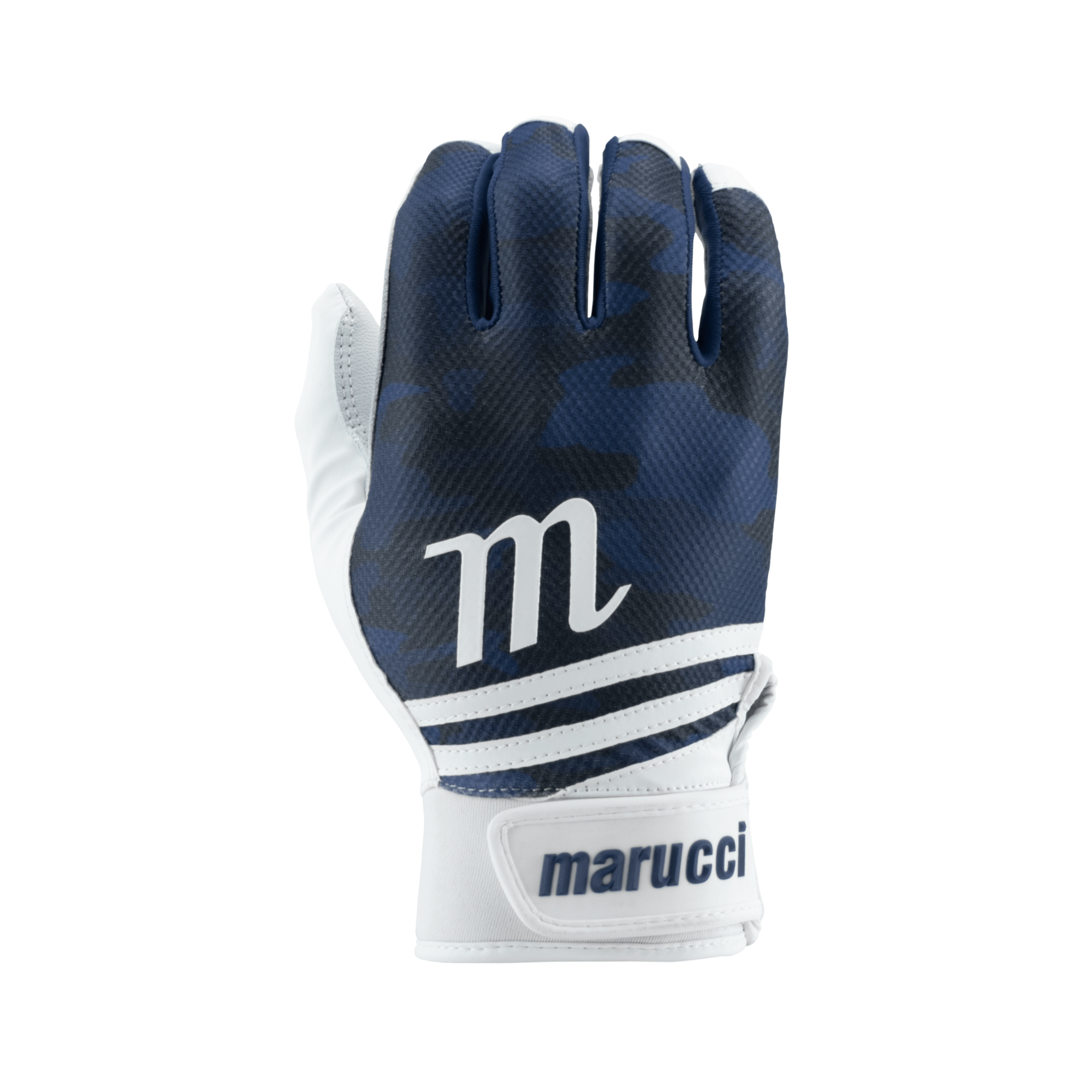 Marucci Crux Batting Gloves Navy with neoprene cuff for support and comfort