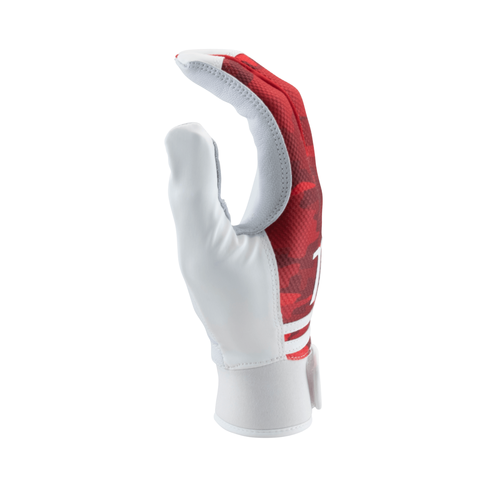 Marucci Crux Batting Gloves Red, Neoprene Cuff for Support and Comfort