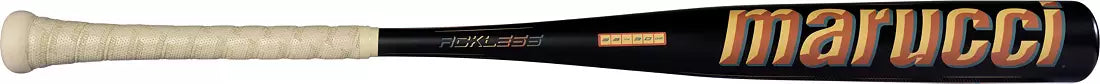 Marucci RCKLESS GEN 2 (-3) BBCOR Baseball Bat with AZR Alloy for barrel control and responsive hitting surface.