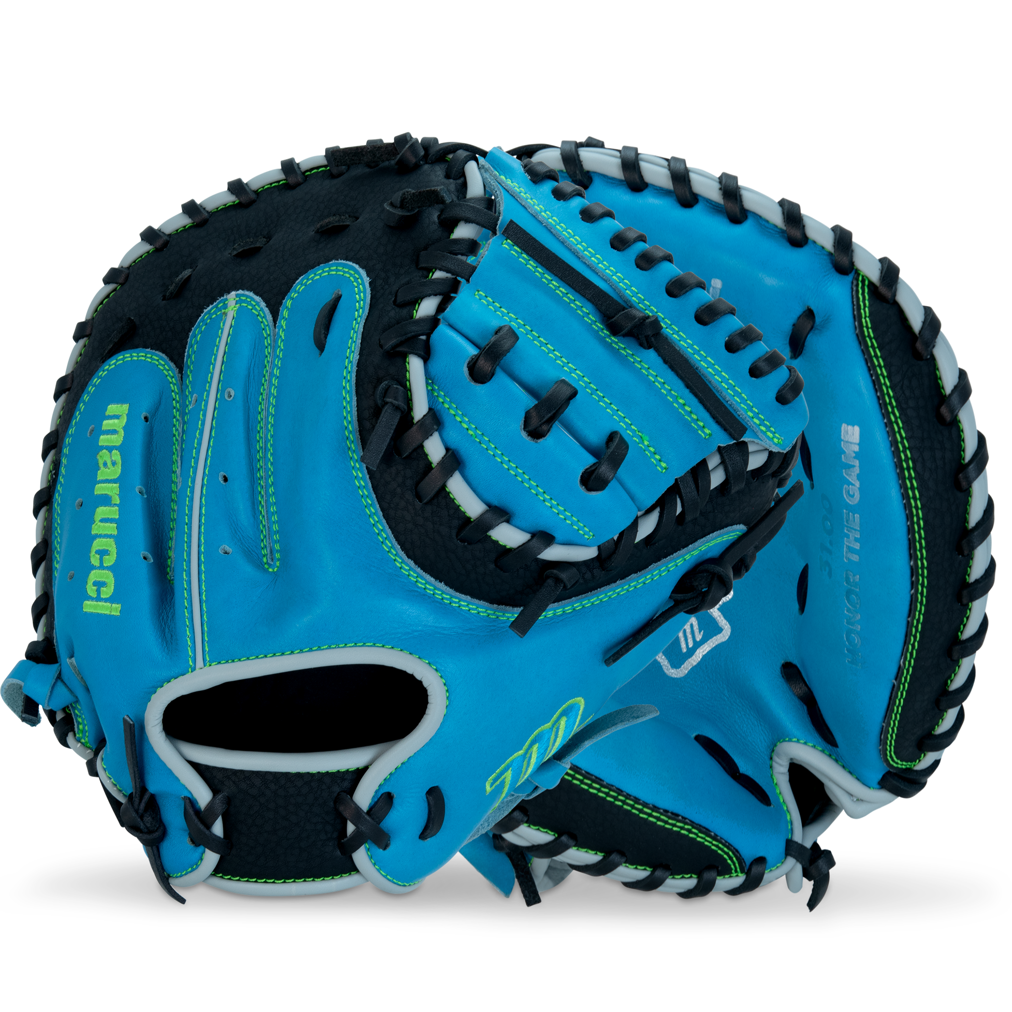 Marucci Caddo Series V3 Catcher's Mitt 31” Solid One Piece SB/BK RHT