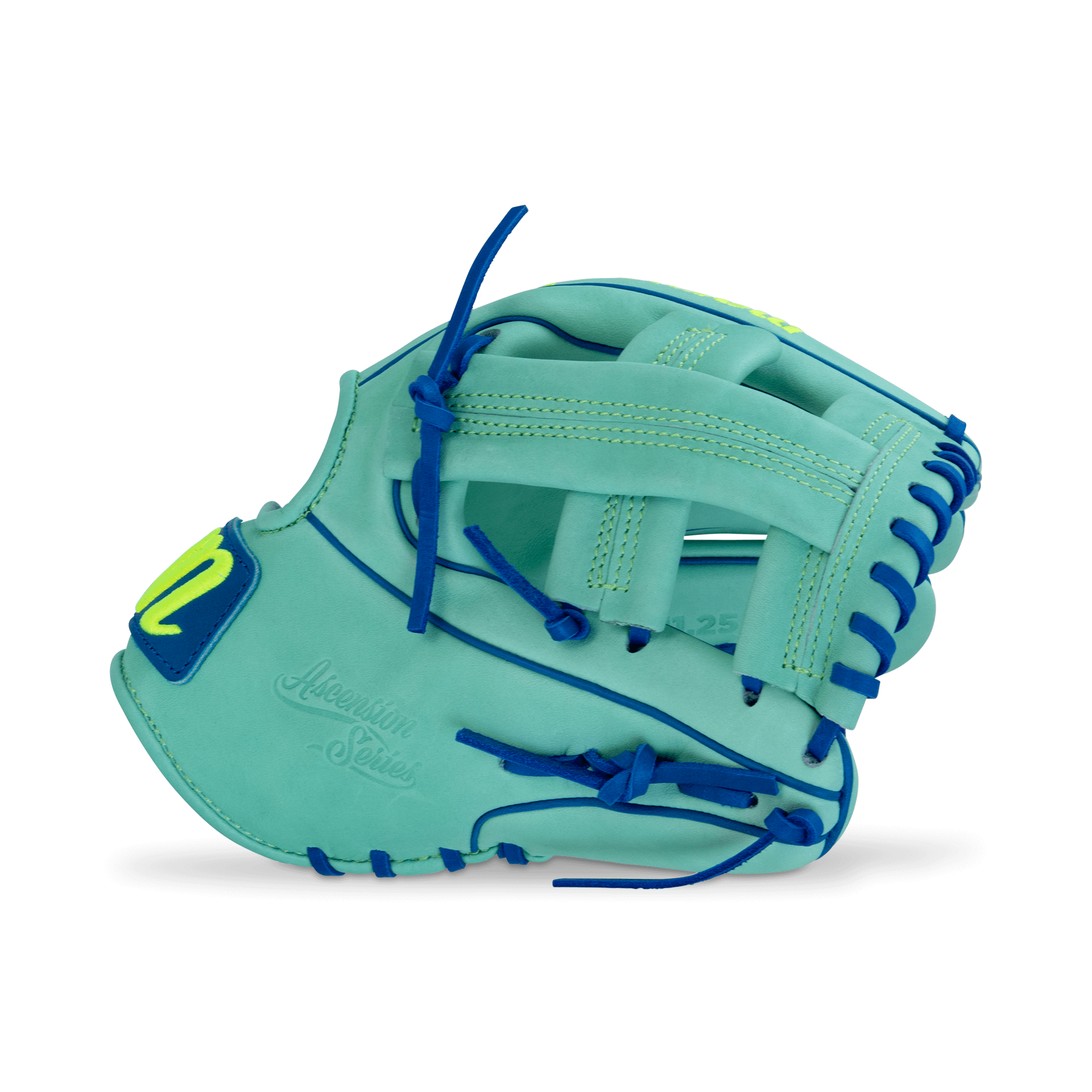 Thumb section of Marucci Ascension Series V4 42A4 Baseball Glove with M Type fit.