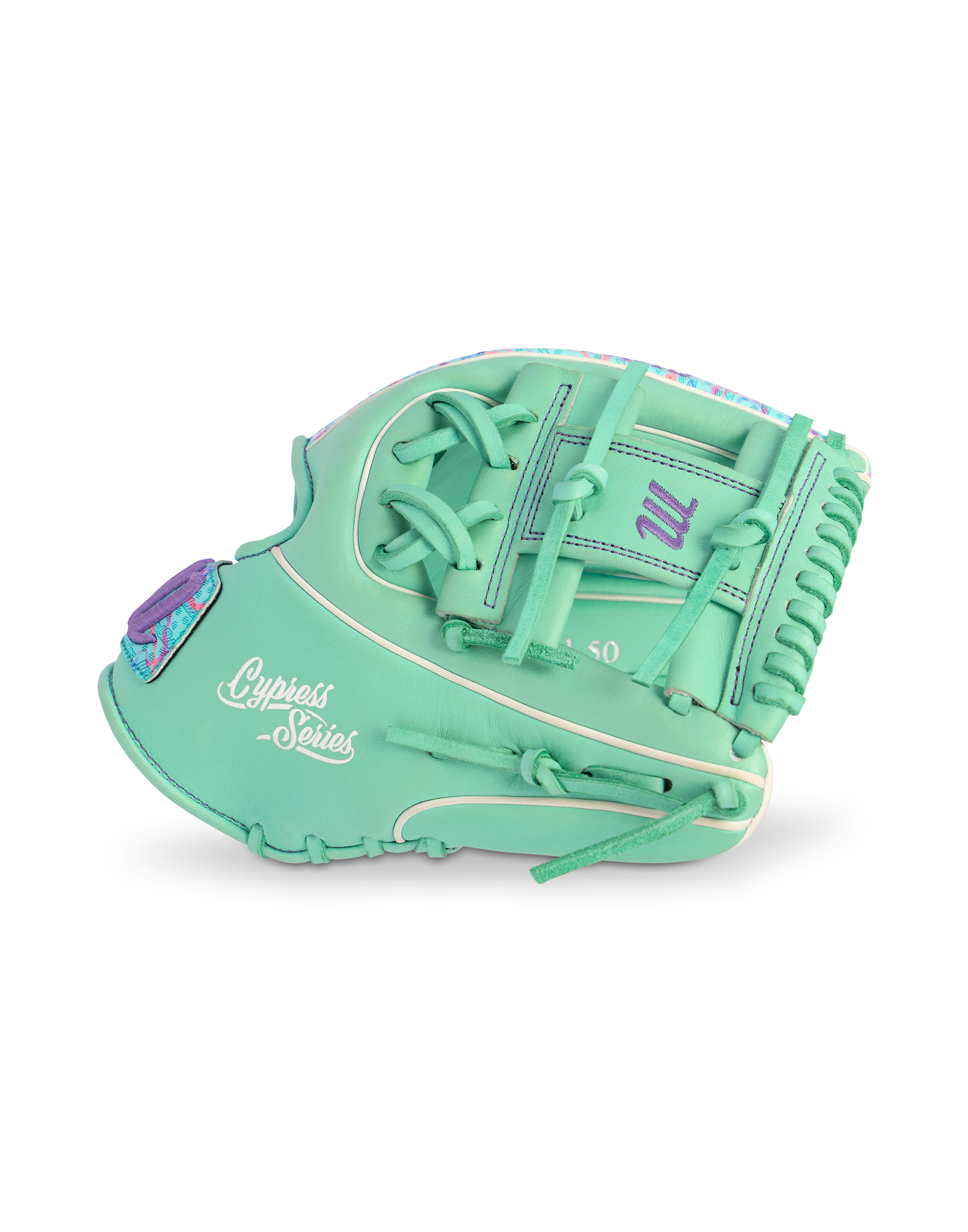 Marucci Lizard Skins Cypress 43A2LS I Web 11.5" Baseball Glove Mint/Coral Camo