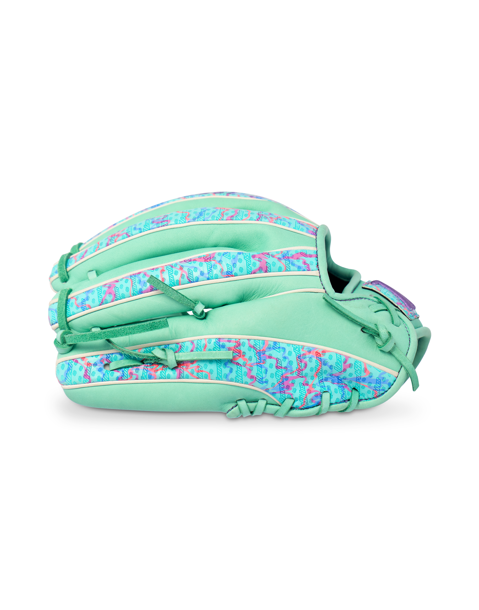 Marucci Lizard Skins Cypress 43A2LS I Web 11.5" Baseball Glove Mint/Coral Camo