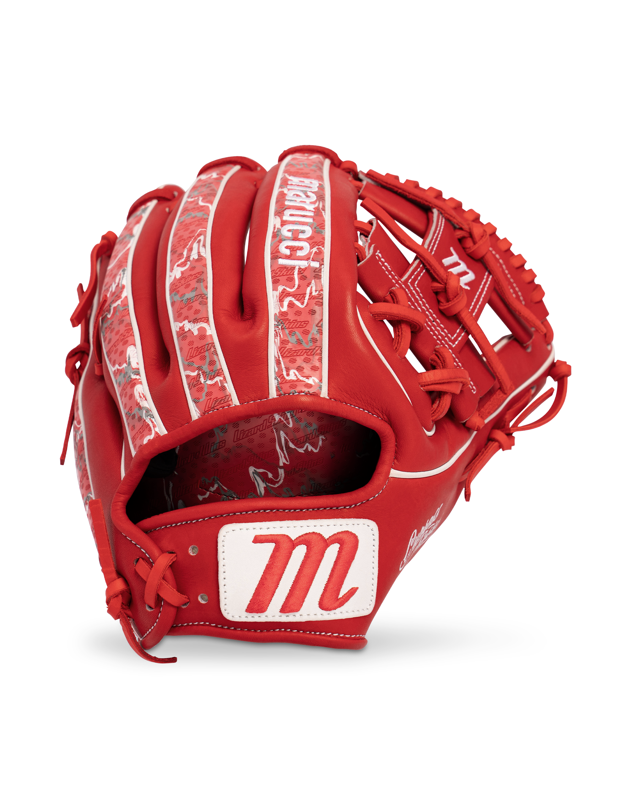 Marucci Lizard Skins Cypress 43A2LS I Web 11.5" Baseball Glove Web Red/Scarlet Camo