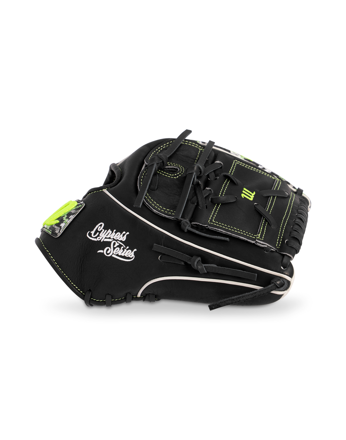 Marucci Lizard Skins Cypress 45K2LS Two Piece Web 12" Baseball Glove Black/Goblin Camo