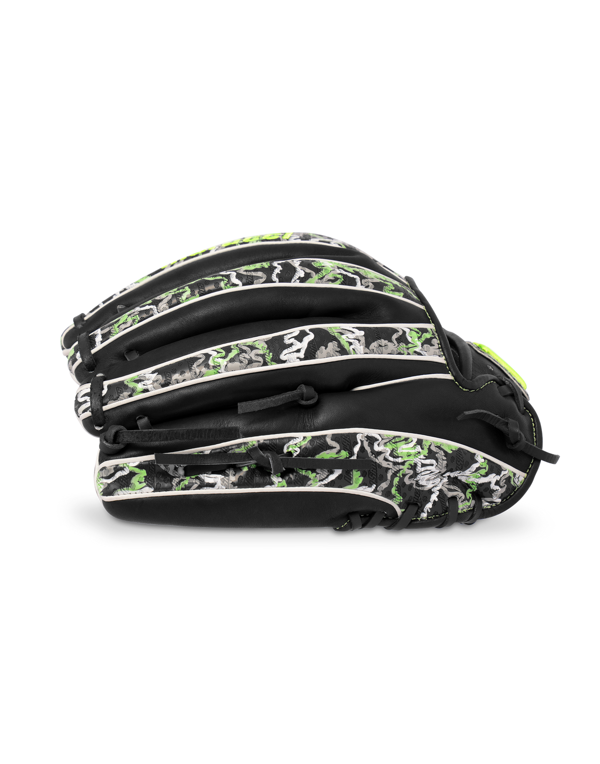 Marucci Lizard Skins Cypress 45K2LS Two Piece Web 12" Baseball Glove Black/Goblin Camo
