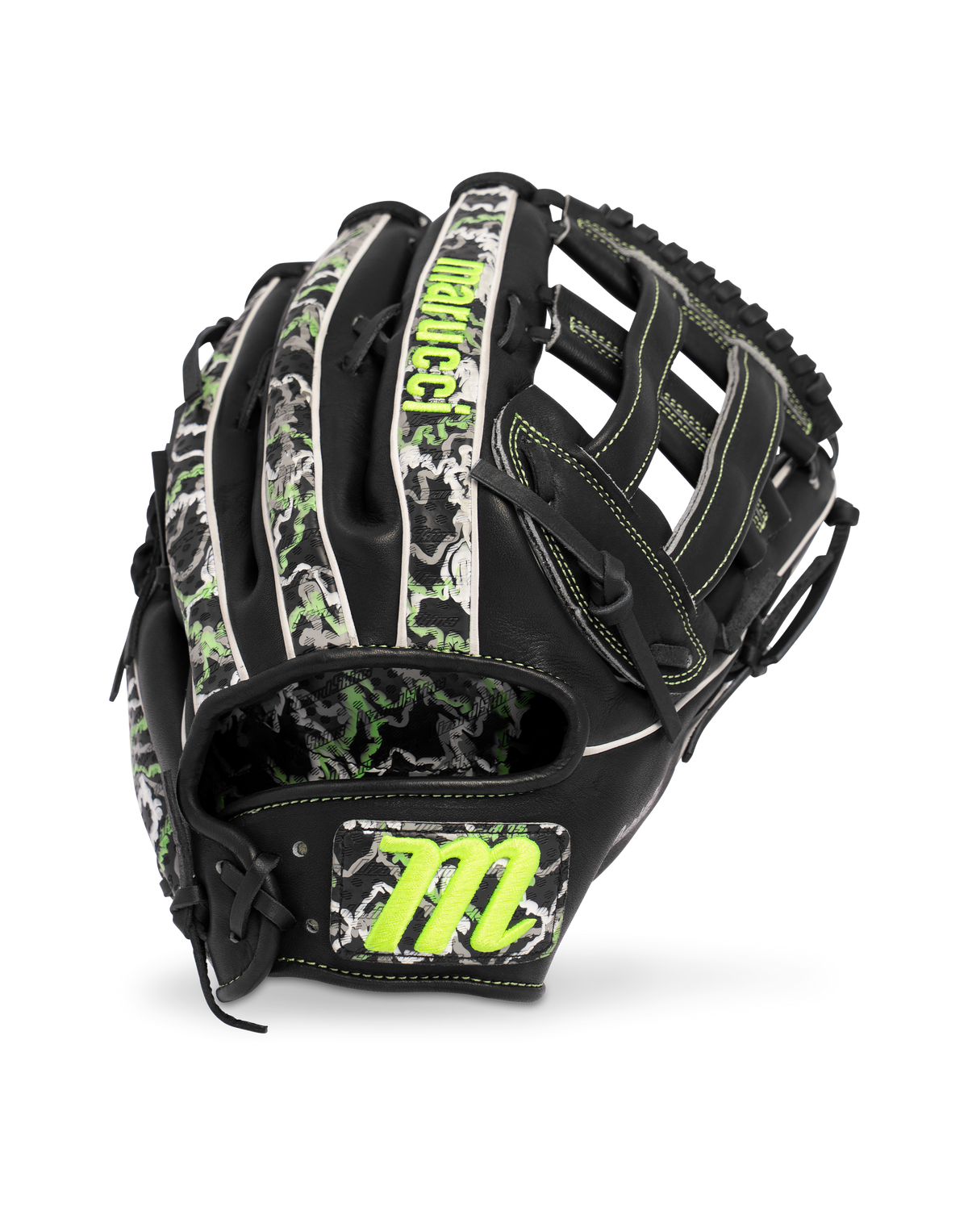 Marucci Lizard Skins Cypress 98R3LS H Web 12.75" Baseball Glove Black/Goblin Camo