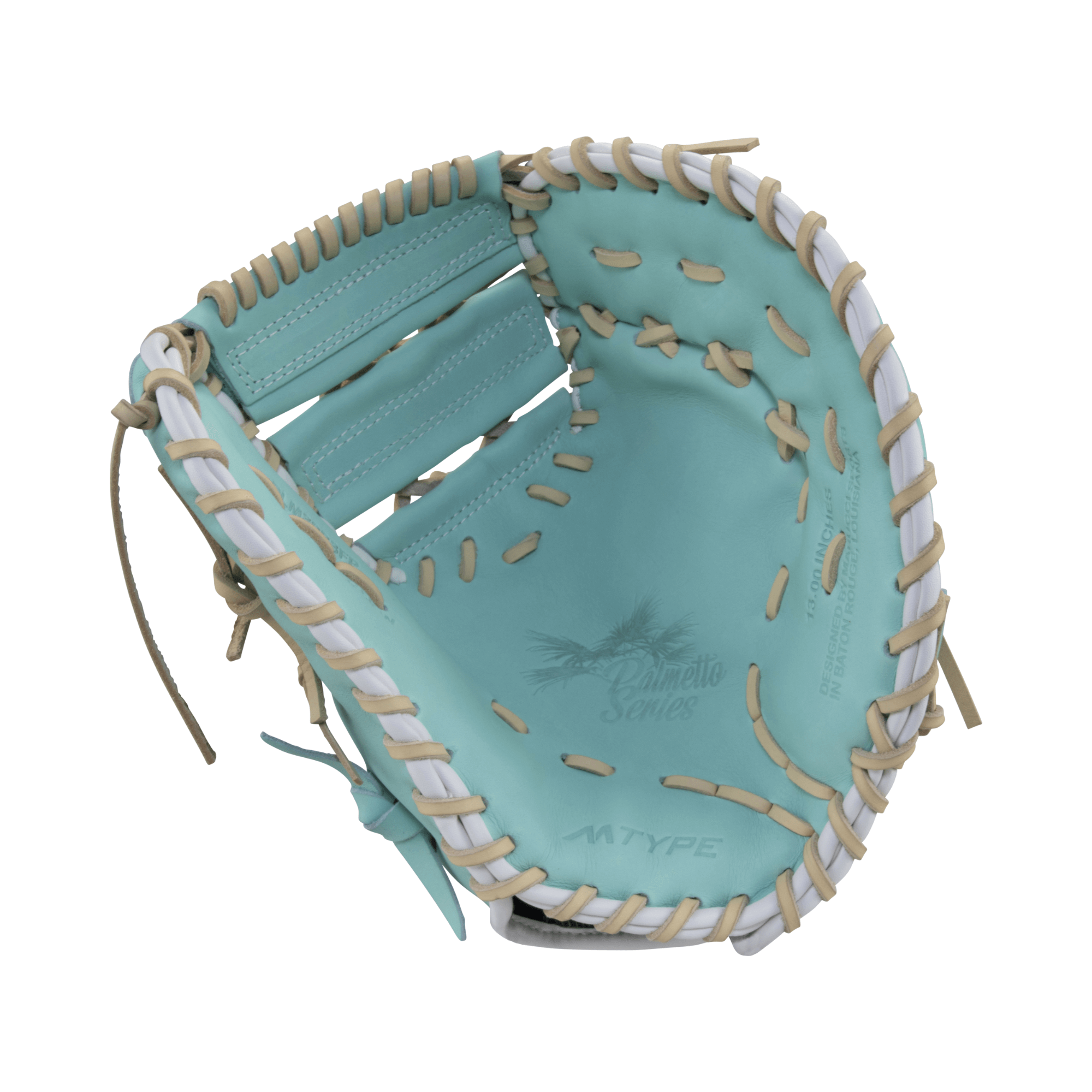 Marucci Palmetto Fastpitch 39S3 13 in First Base Mitt LHT Fastpitch Tapered Shape