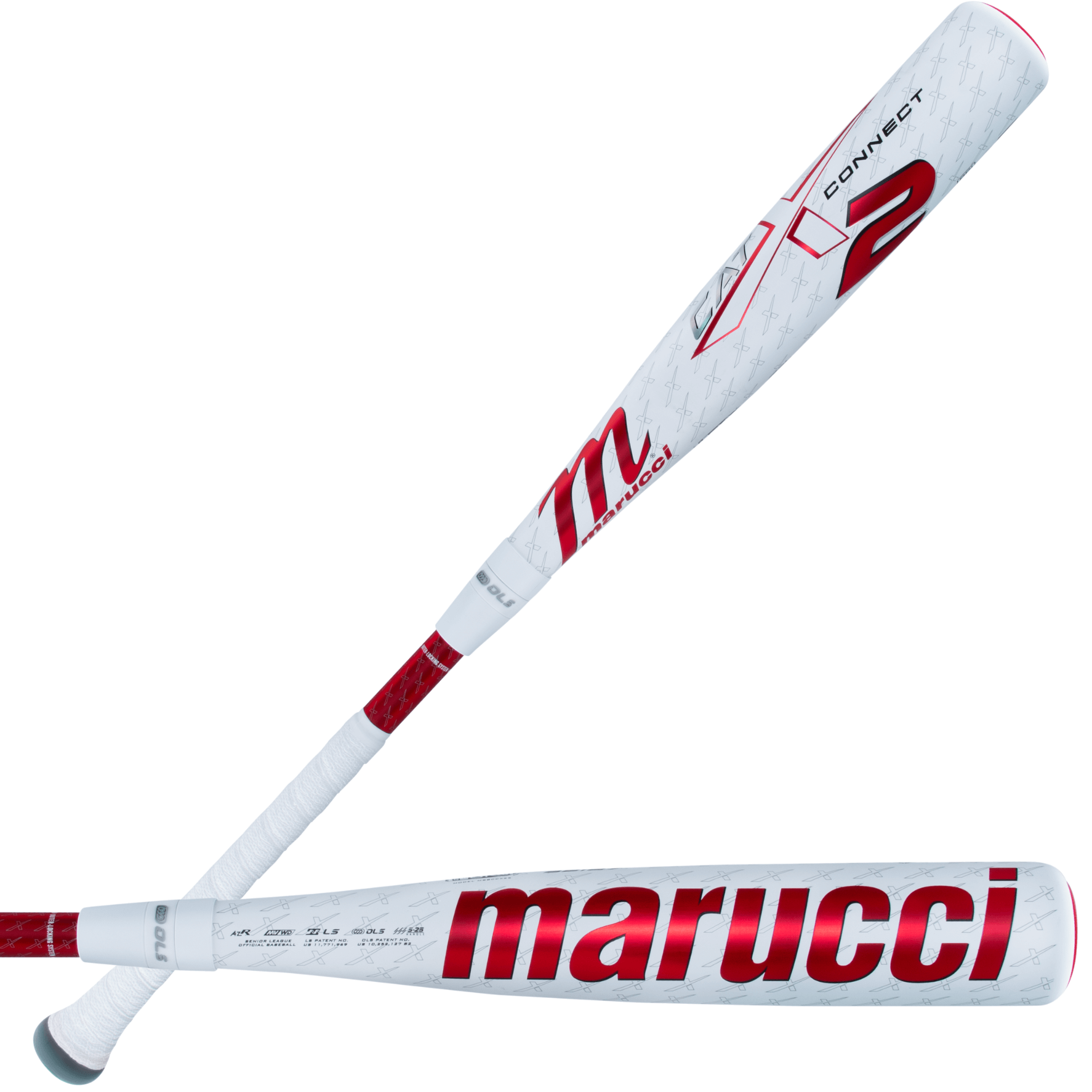 Marucci CATX2 Connect Senior League baseball bat with anti-vibration technology and optimized performance features.