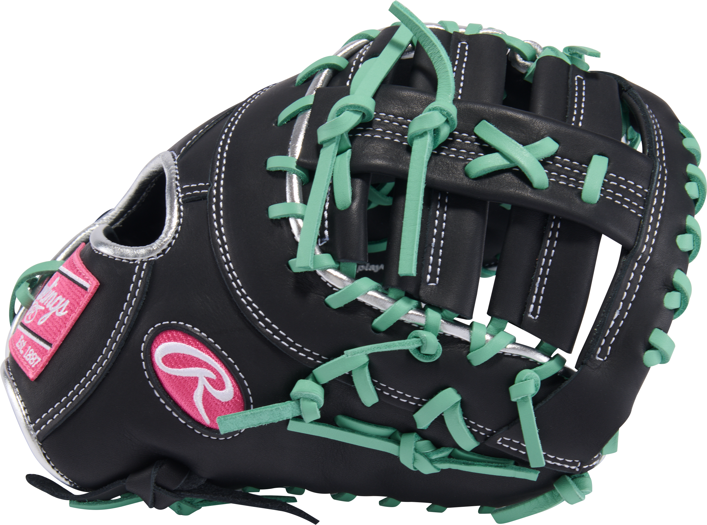Rawlings NXT Series First Base Mitt 12.5 Inch Baseball Glove - Thumb and Palm Detail, The Gold Glove Co.