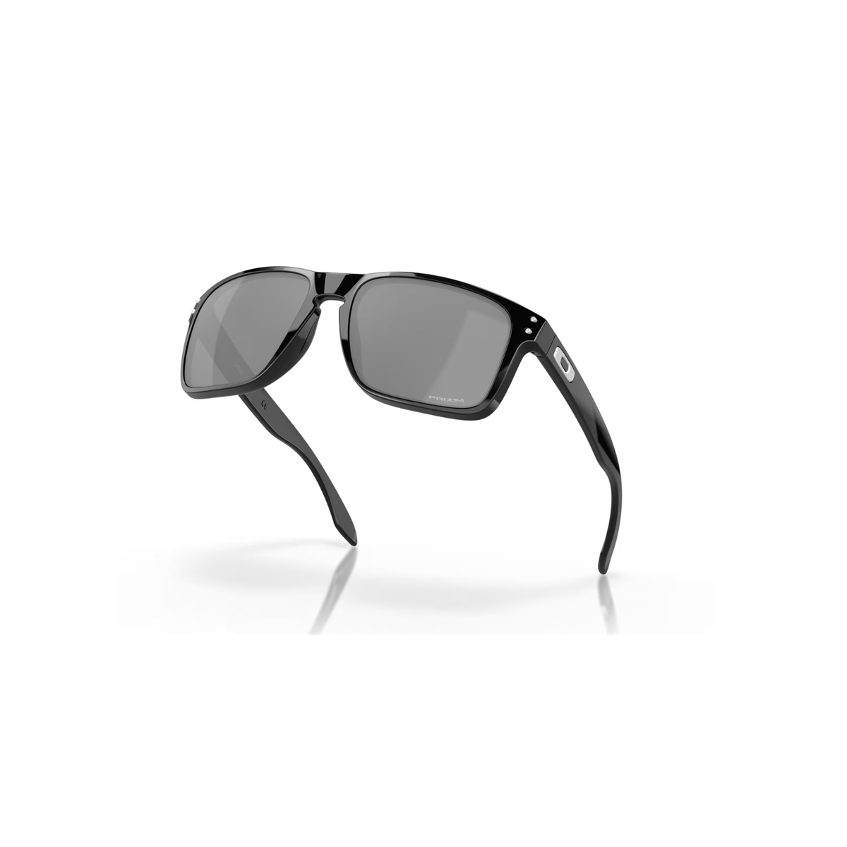 Oakley Holbrook XL Prizm Black Sunglasses with polished black frame and prizm black lenses for medium to extra-large faces