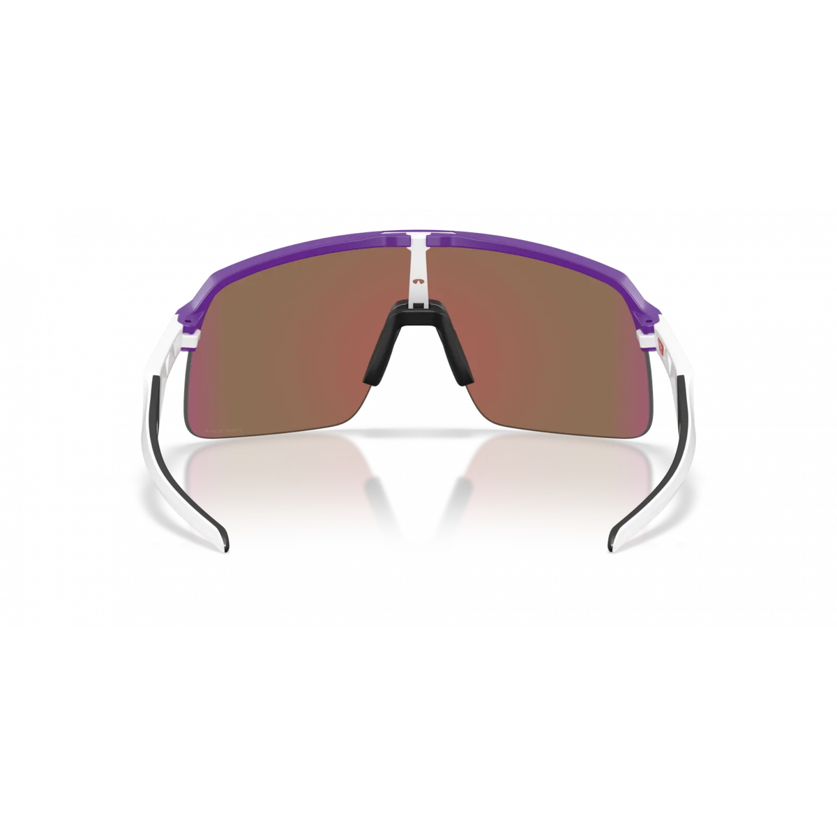 Oakley Sutro Lite Matte Electric Purple Prizm Violet sunglasses, sport style eyewear with high-wrap shield and performance optics for athletes.