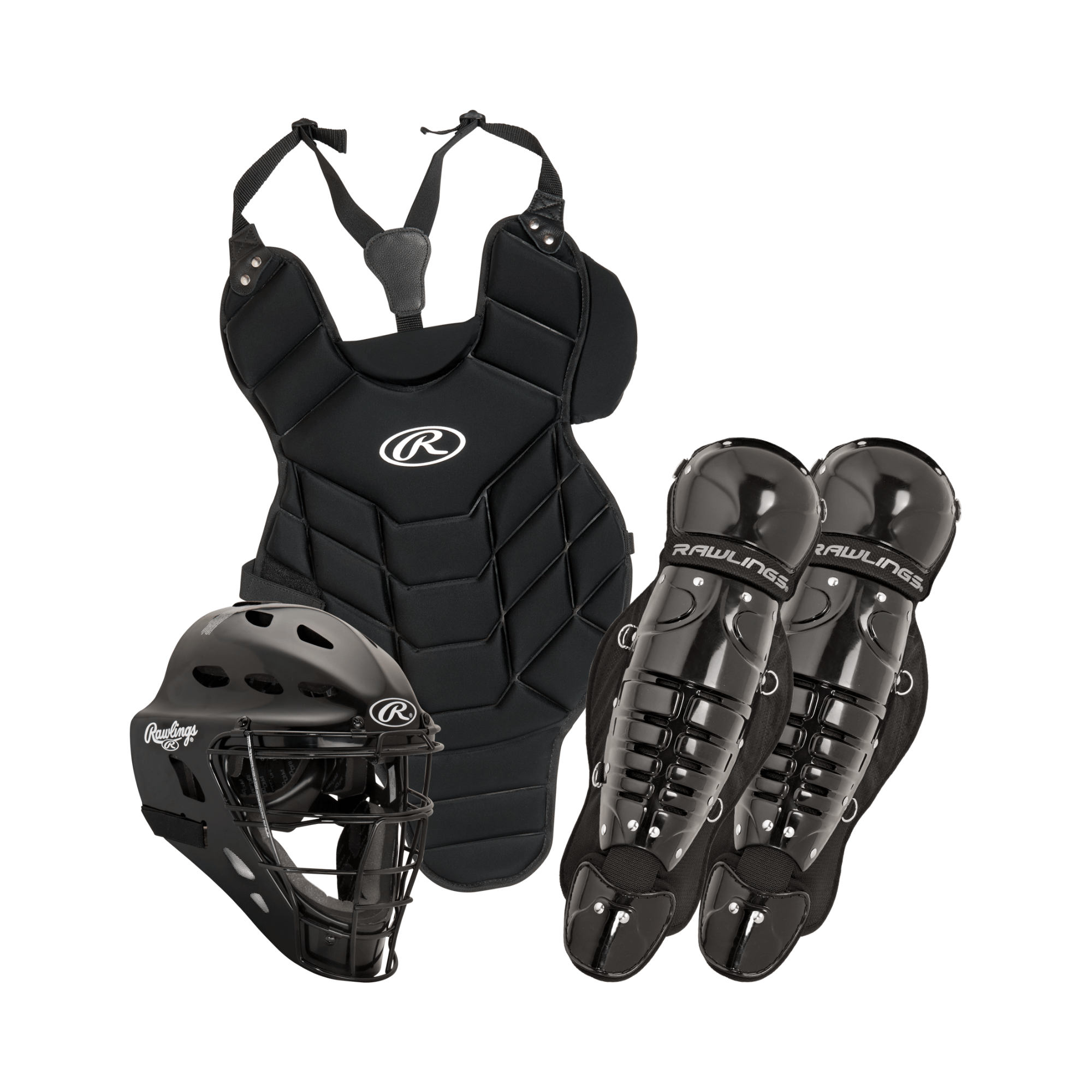 Rawlings Players Series T-Ball Catchers Set with CHPLY helmet and 10-inch chest protector