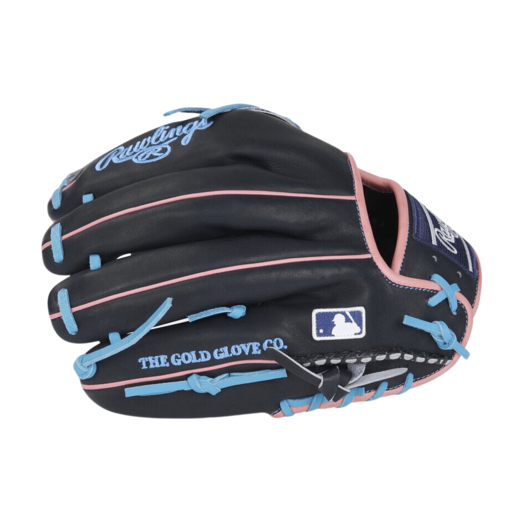 Rawlings ColorSync 7.0 11.75-inch glove with pink and blue accents
