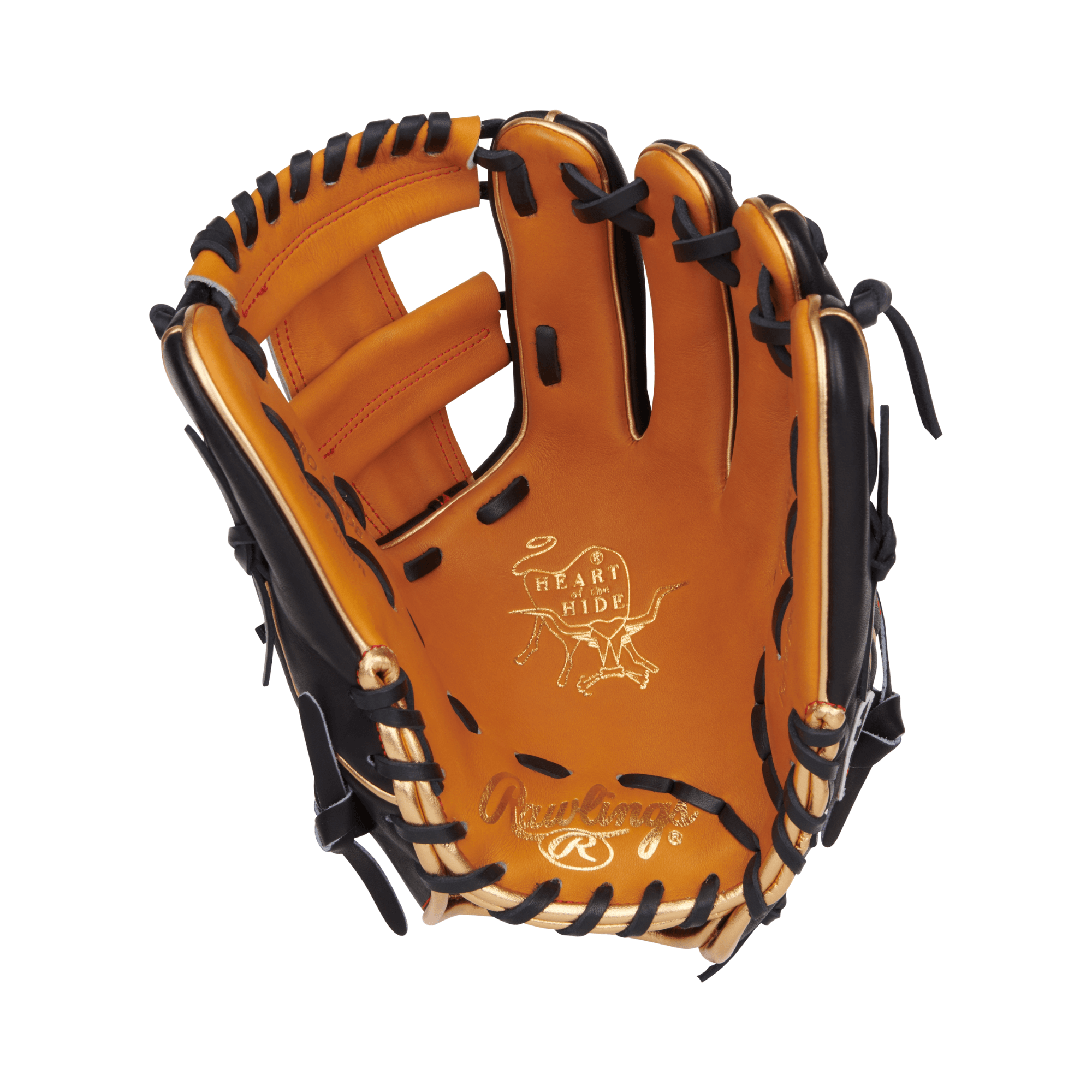 Rawlings Gold Glove Club PRO205W infield glove, 11.75", Heart of the Hide leather, featuring ColorSync patch.
