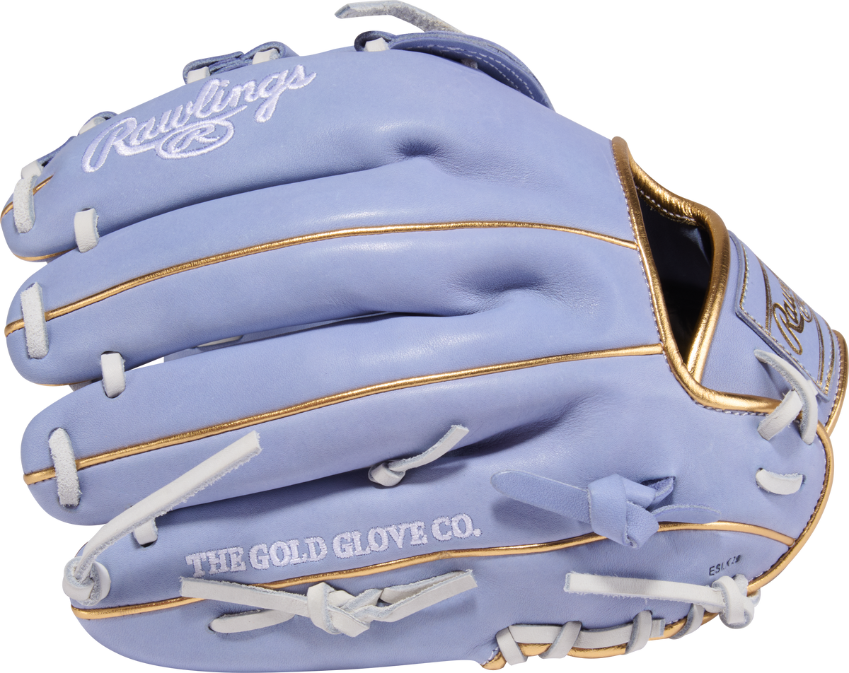 Rawlings Heart of the Hide Fastpitch Glove - Finger Detail, The Gold Glove Co. Steerhide Leather