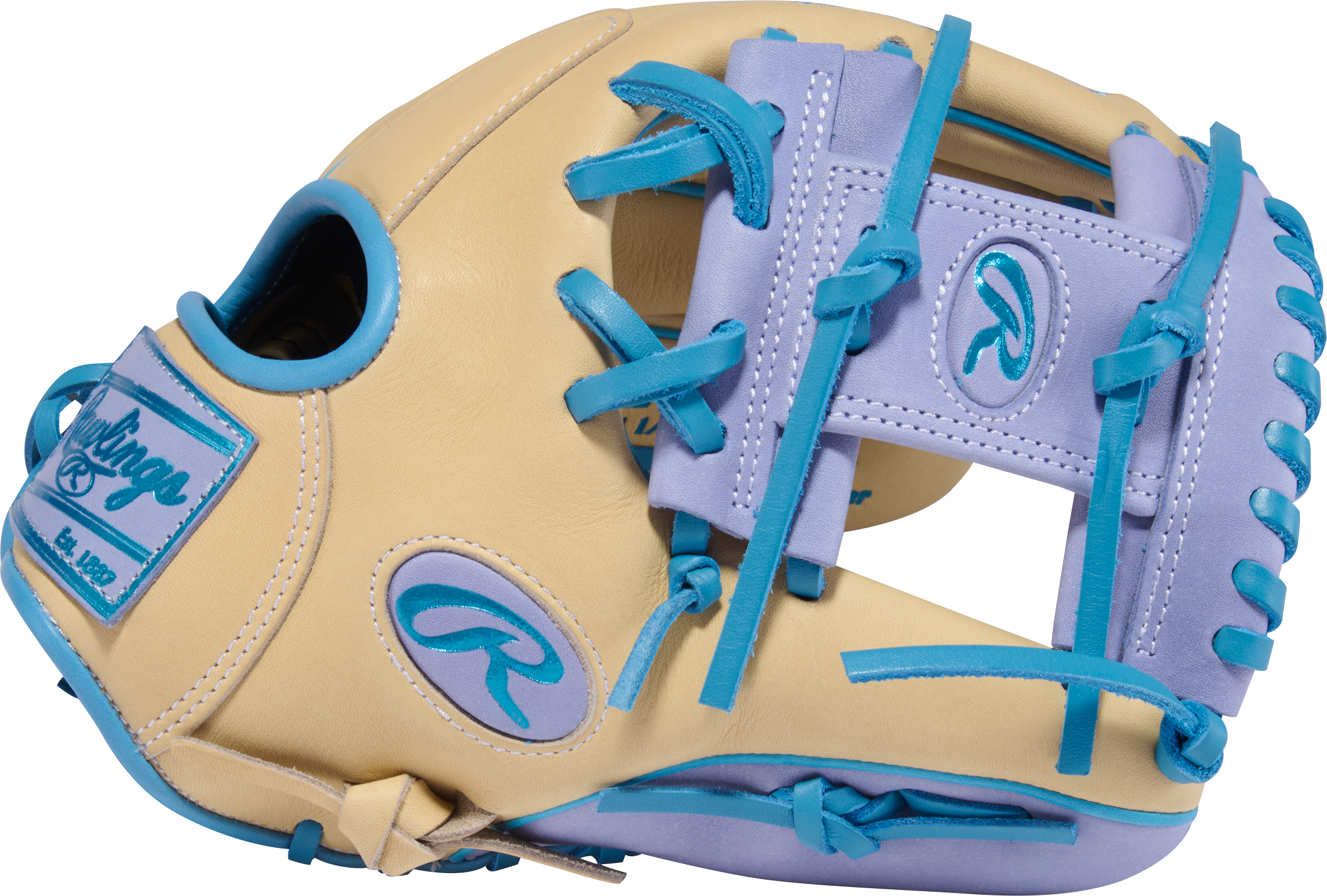 Rawlings Heart of the Hide Infield Glove Steerhide Leather Mitt – Thumb View