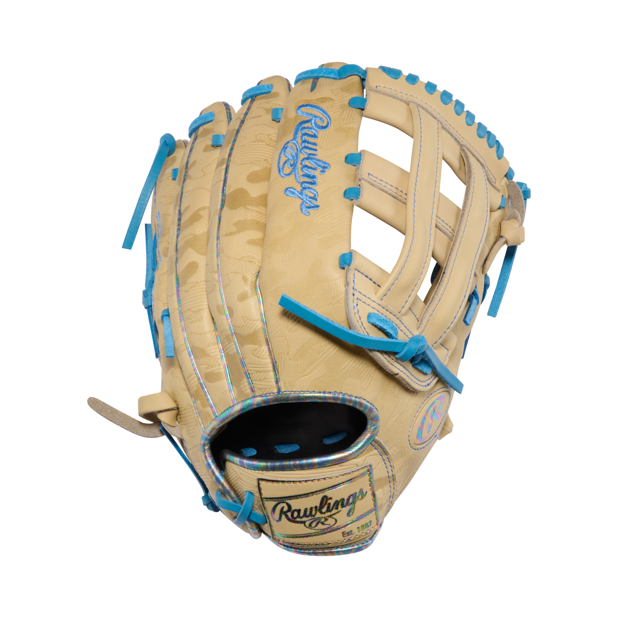 Rawlings Heart of the Hide Outfield Glove Deer-Tanned Cowhide Lining – Back View
