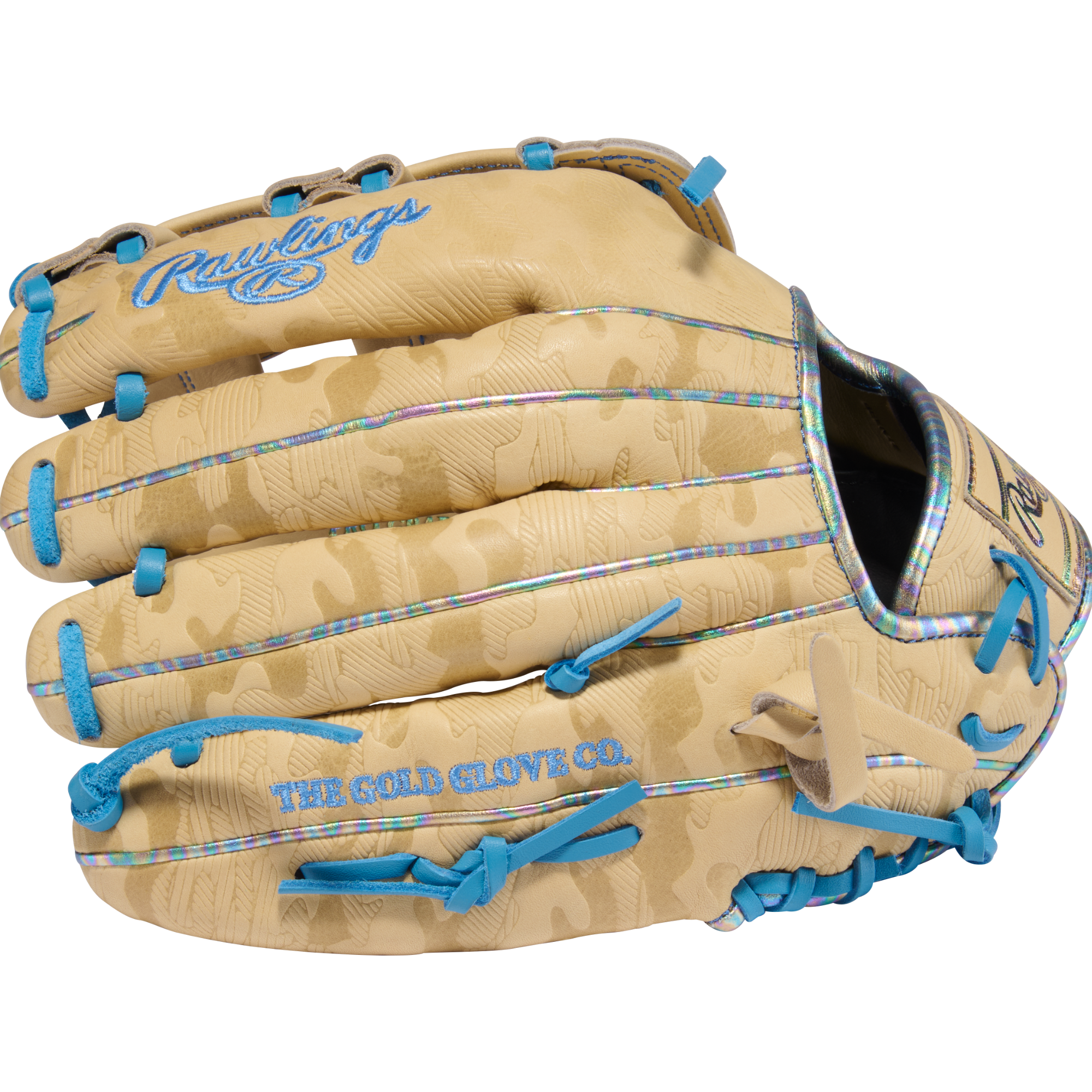 Rawlings Heart of the Hide Outfield Glove Deer-Tanned Cowhide Lining – Fingers View