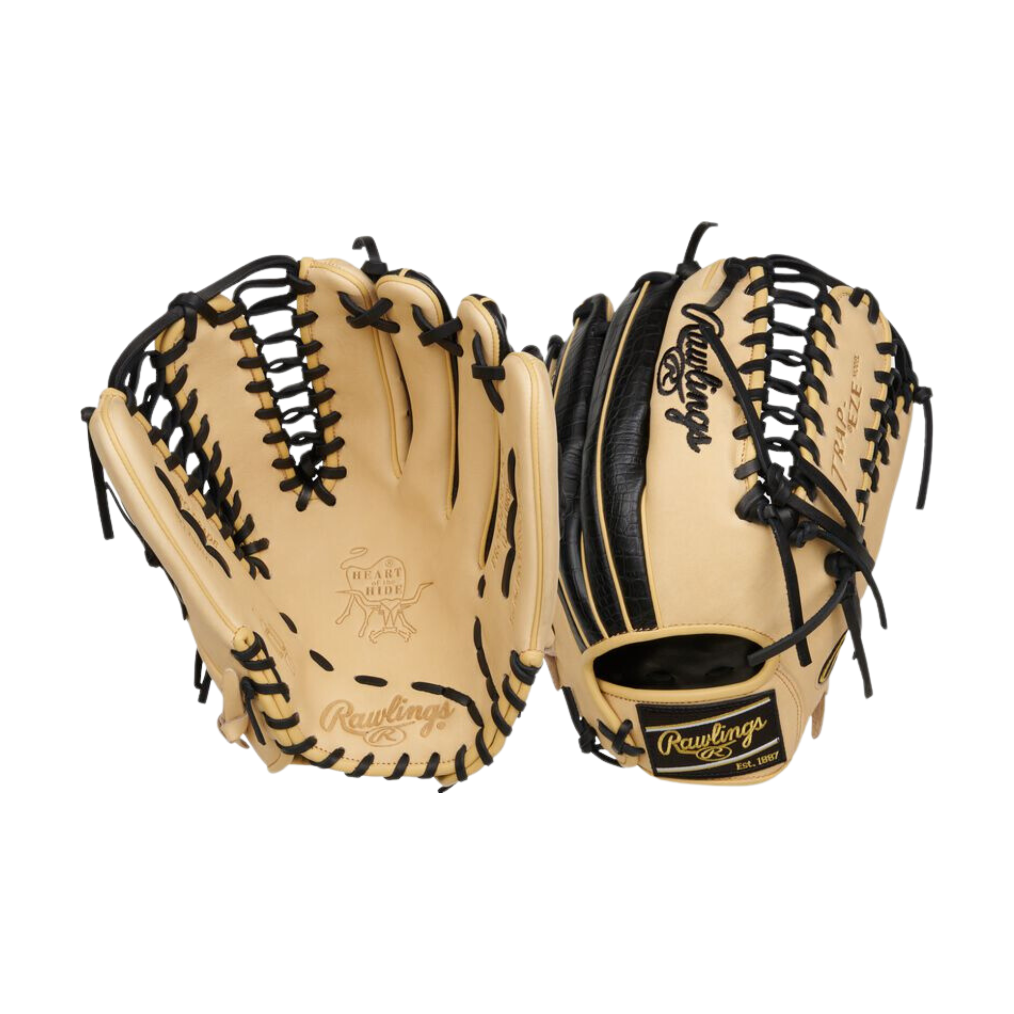 Rawlings Heart Of The Hide Trap-Eze Glove 12.75" LHT