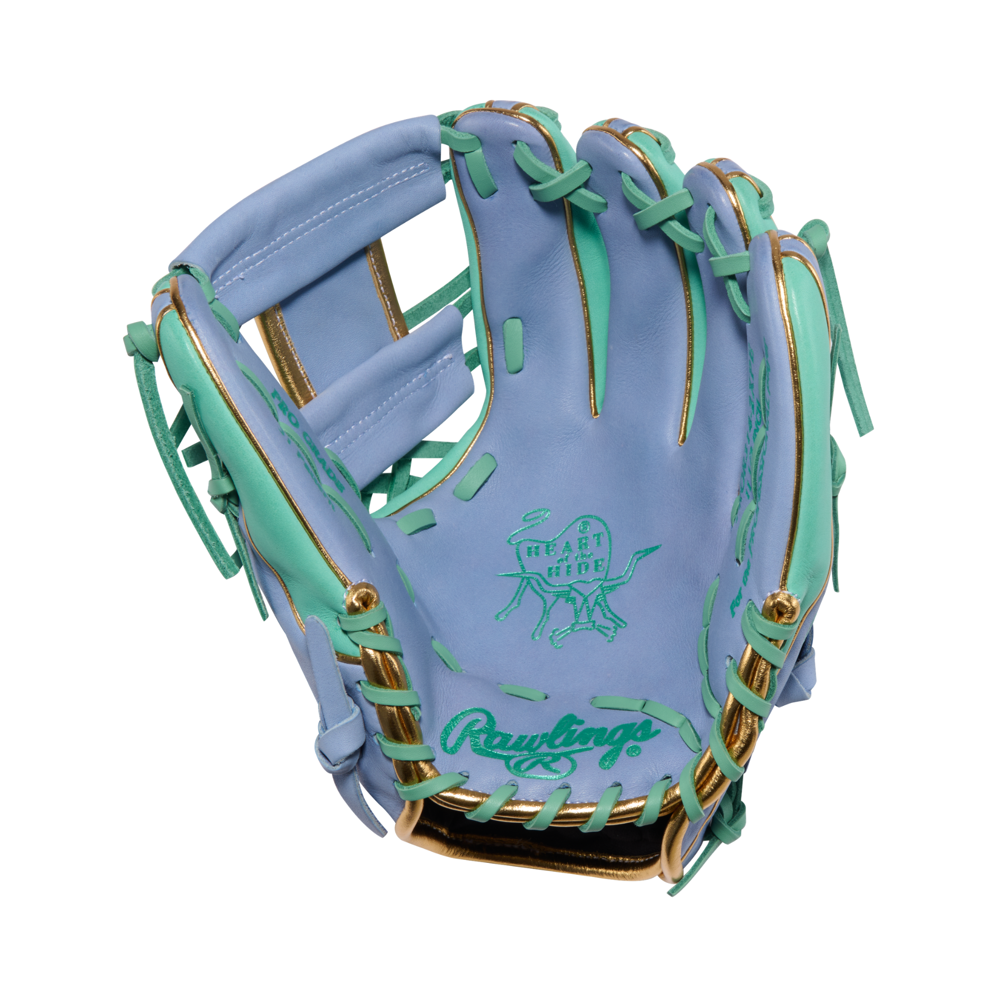 Rawlings Heart of the Hide Infield Glove 11.5-Inch Steerhide Mitt – Palm/Front View