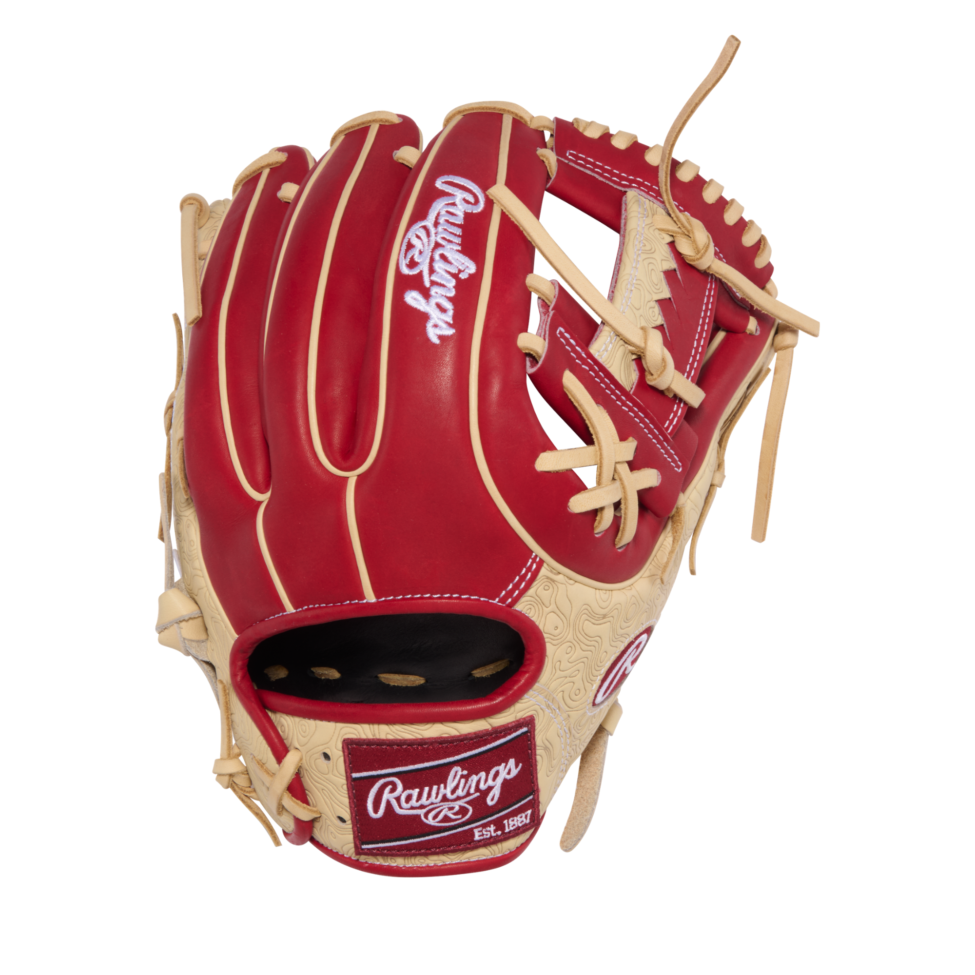 Rawlings Heart of the Hide Infield Glove - Back View, 11.75 Inch Baseball Glove