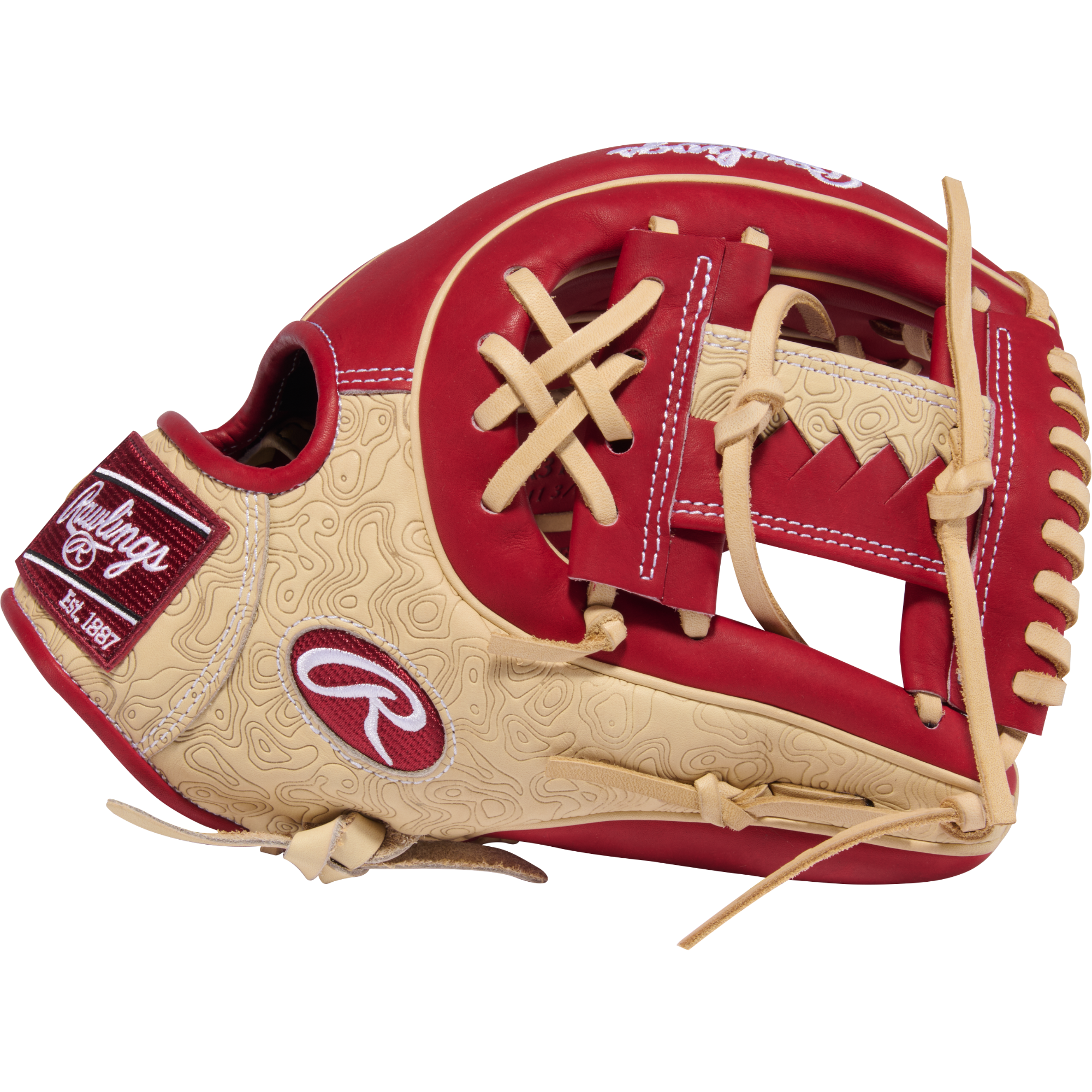 Rawlings Heart of the Hide Infield Glove - Thumb and Palm Opening Detail