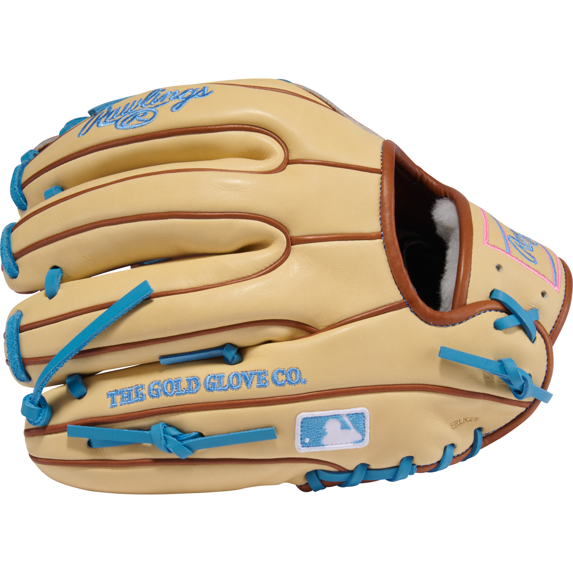 Rawlings Pro Preferred Infield Glove 11.5-Inch Right Hand Throw Mitt – Fingers View