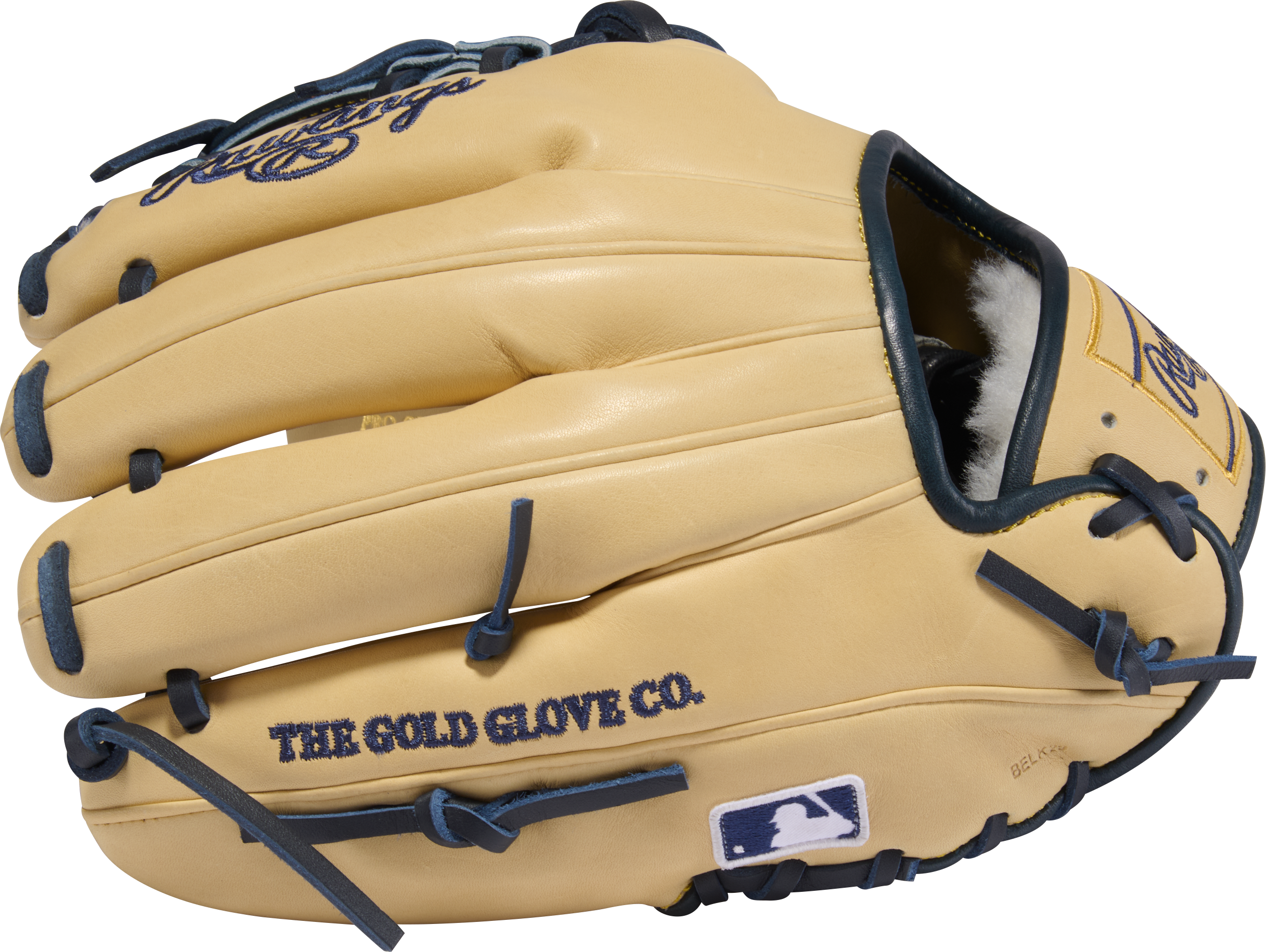Rawlings Pro Preferred Infield Glove 11.5 Inch Baseball Glove - Finger Detail