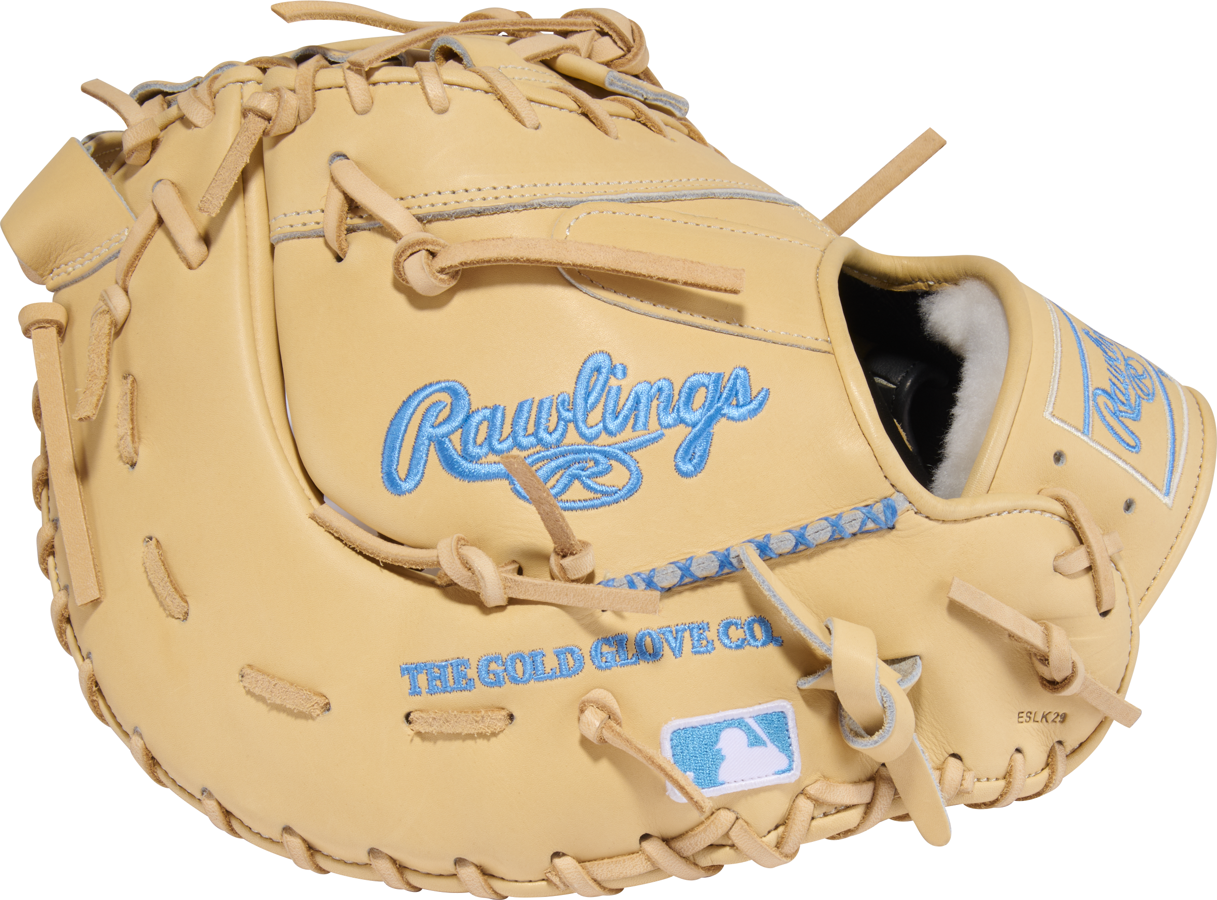 Rawlings Pro Preferred First Base Mitt Single Post Double Bar Web – Fingers View