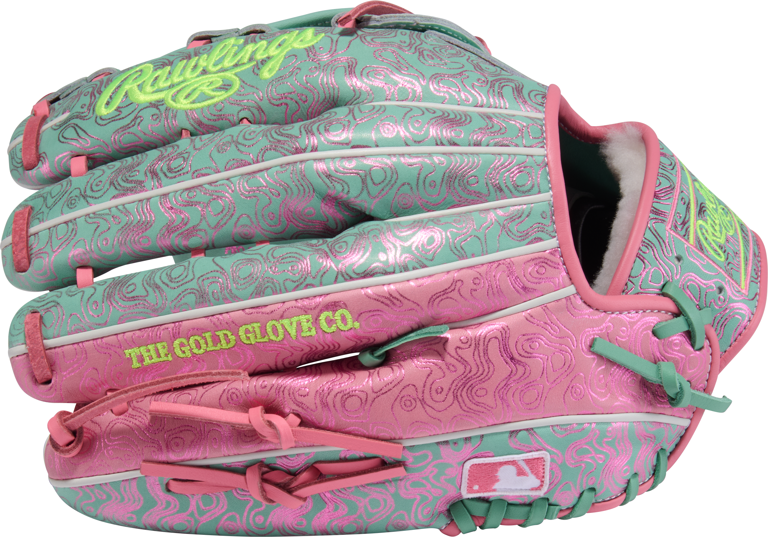 Rawlings Pro Preferred Outfield Glove - Finger Detail, 12.75 Inch
