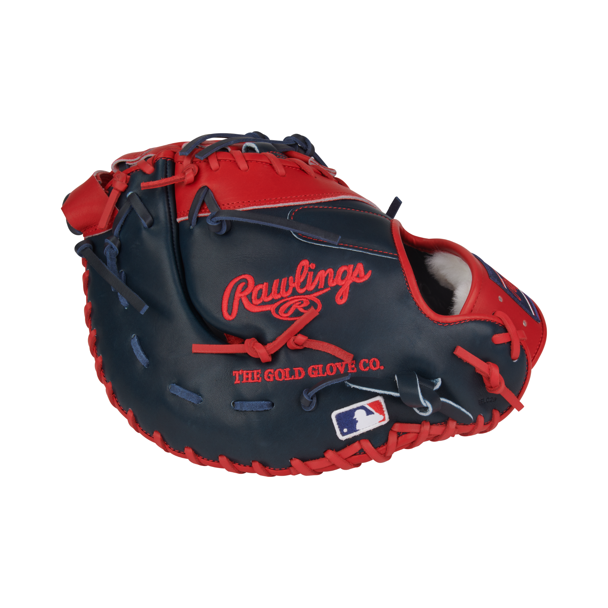 Rawlings Pro Preferred Vladimir Guerrero Jr Gameday Pattern First Base Mitt 13" Navy/Scarlet RHT